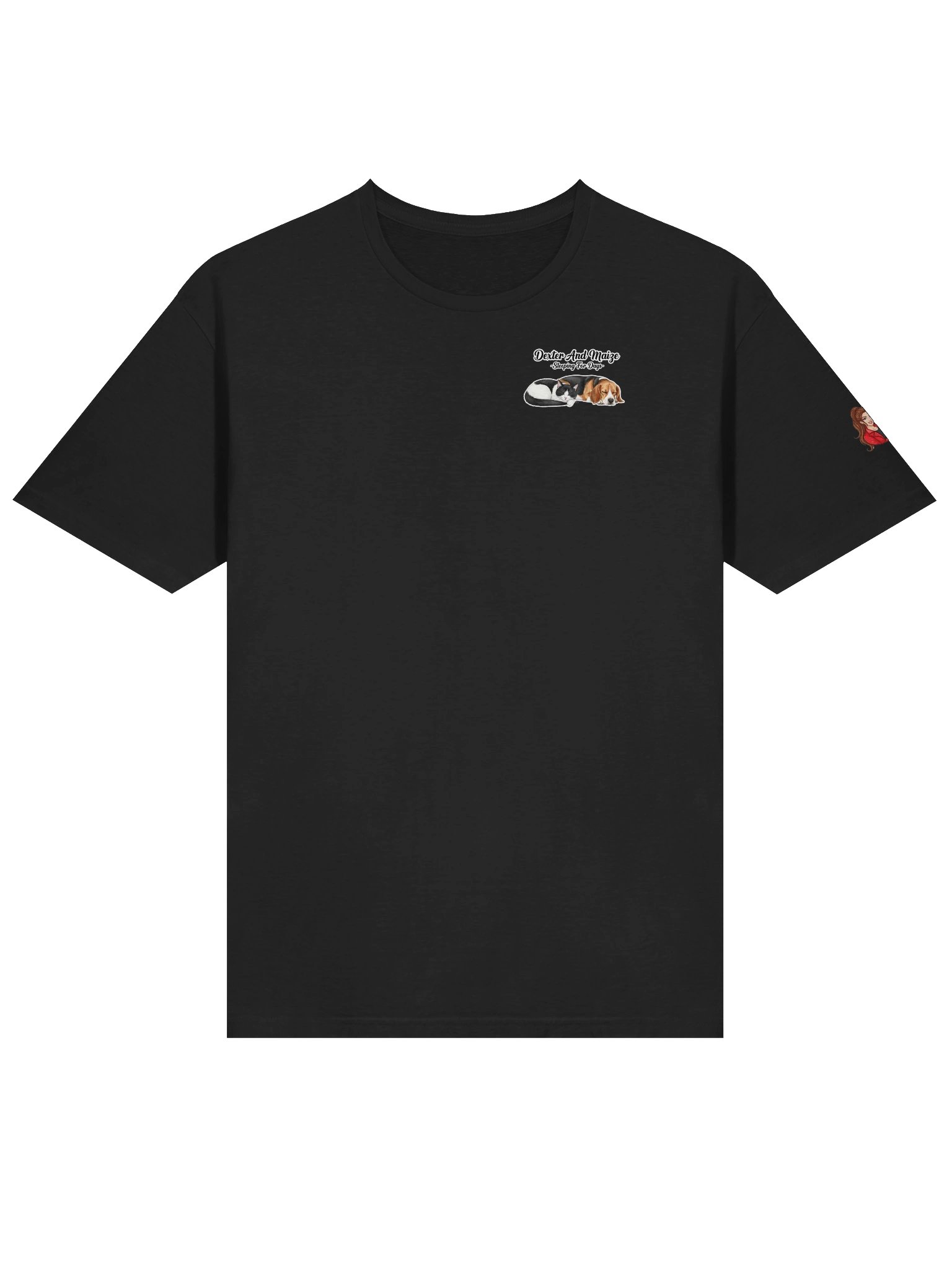 Maze and Dex sleep buddiesTee product image (3)