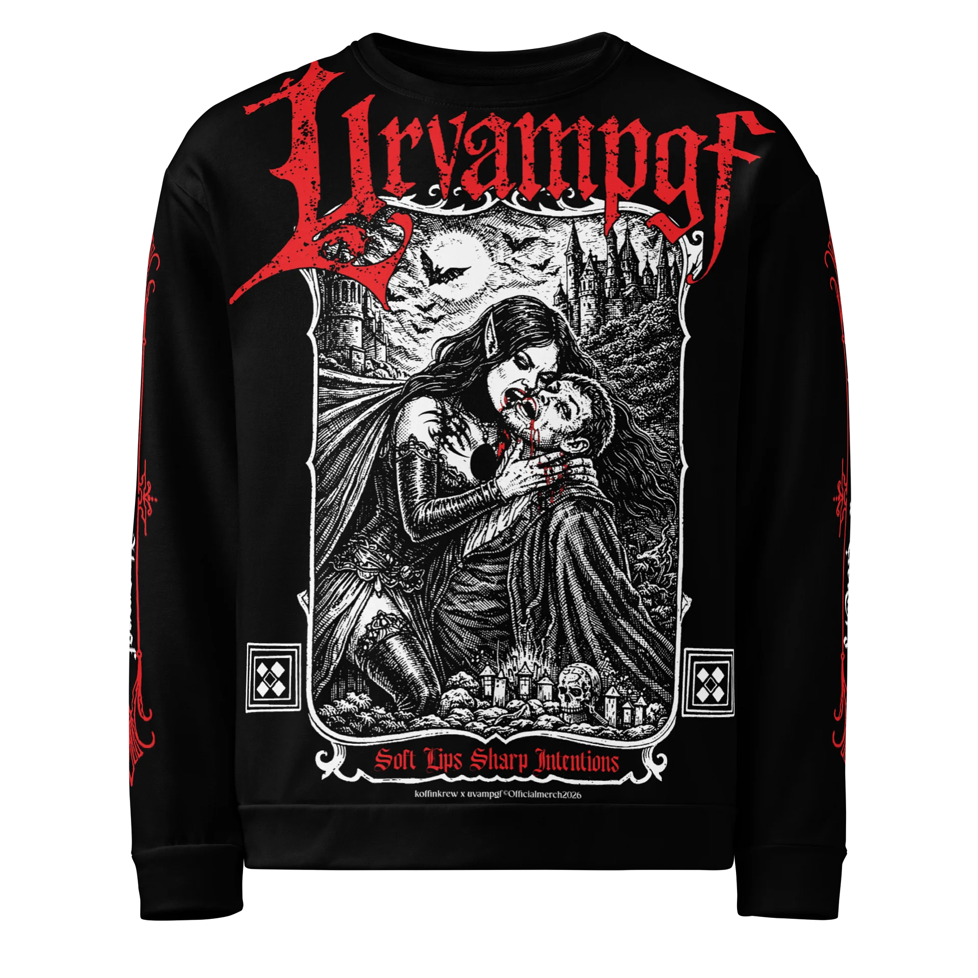 Soft Lips Sharp Intentions Sweatshirt product image (1)