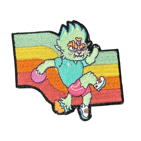 HOLE 13 DISC GOLF BOGEYMAN BAG PATCH product image (1)