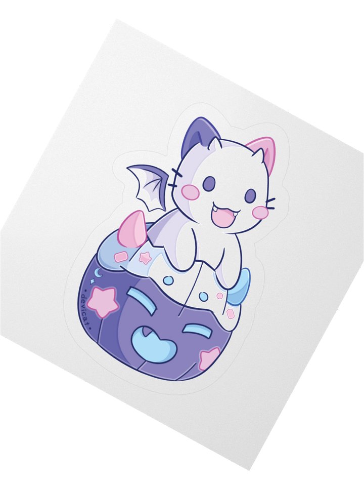 CandiCat Pumpkin 2024 Sticker product image (2)