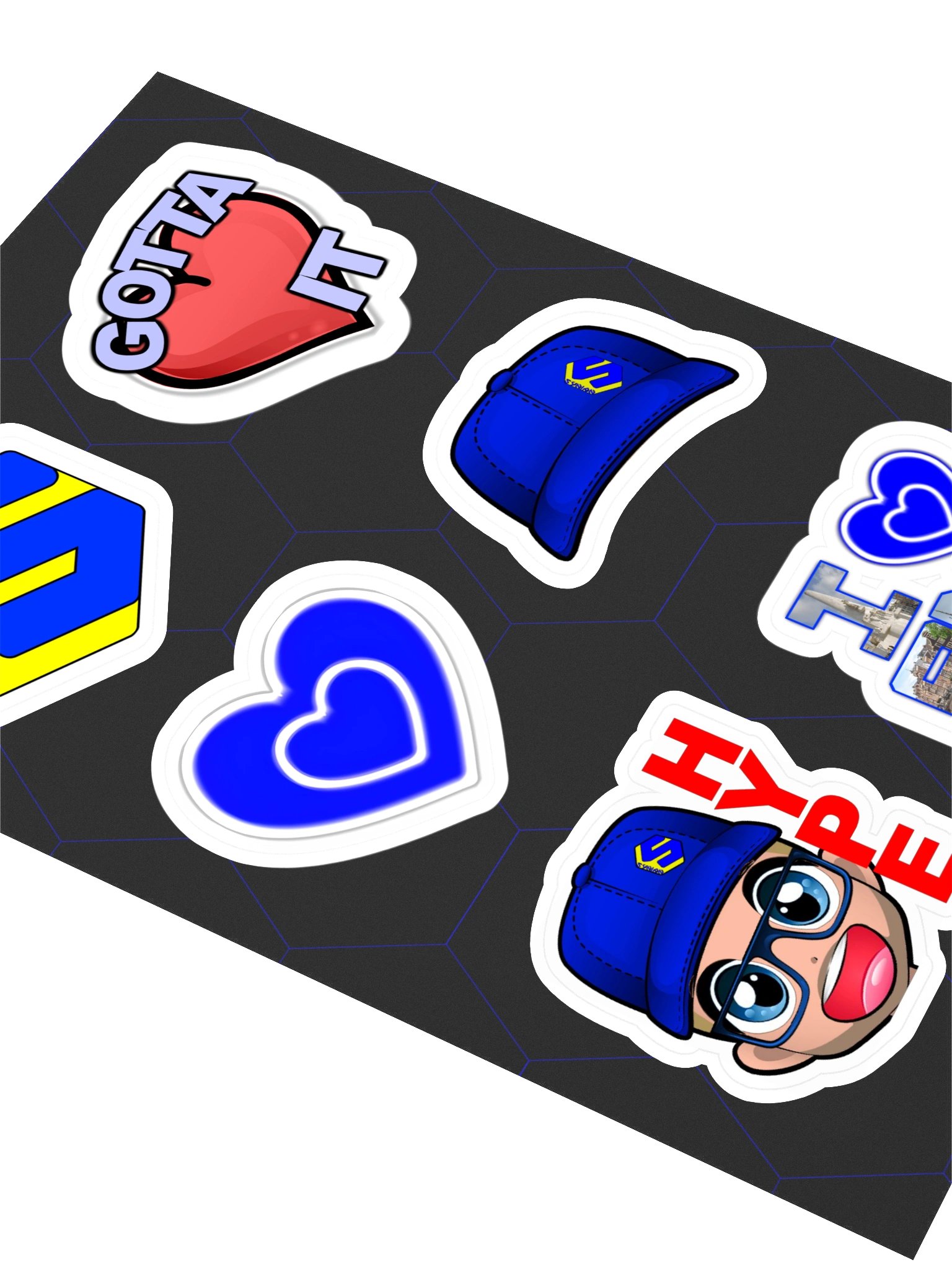 6 Emotes Stickers product image (2)
