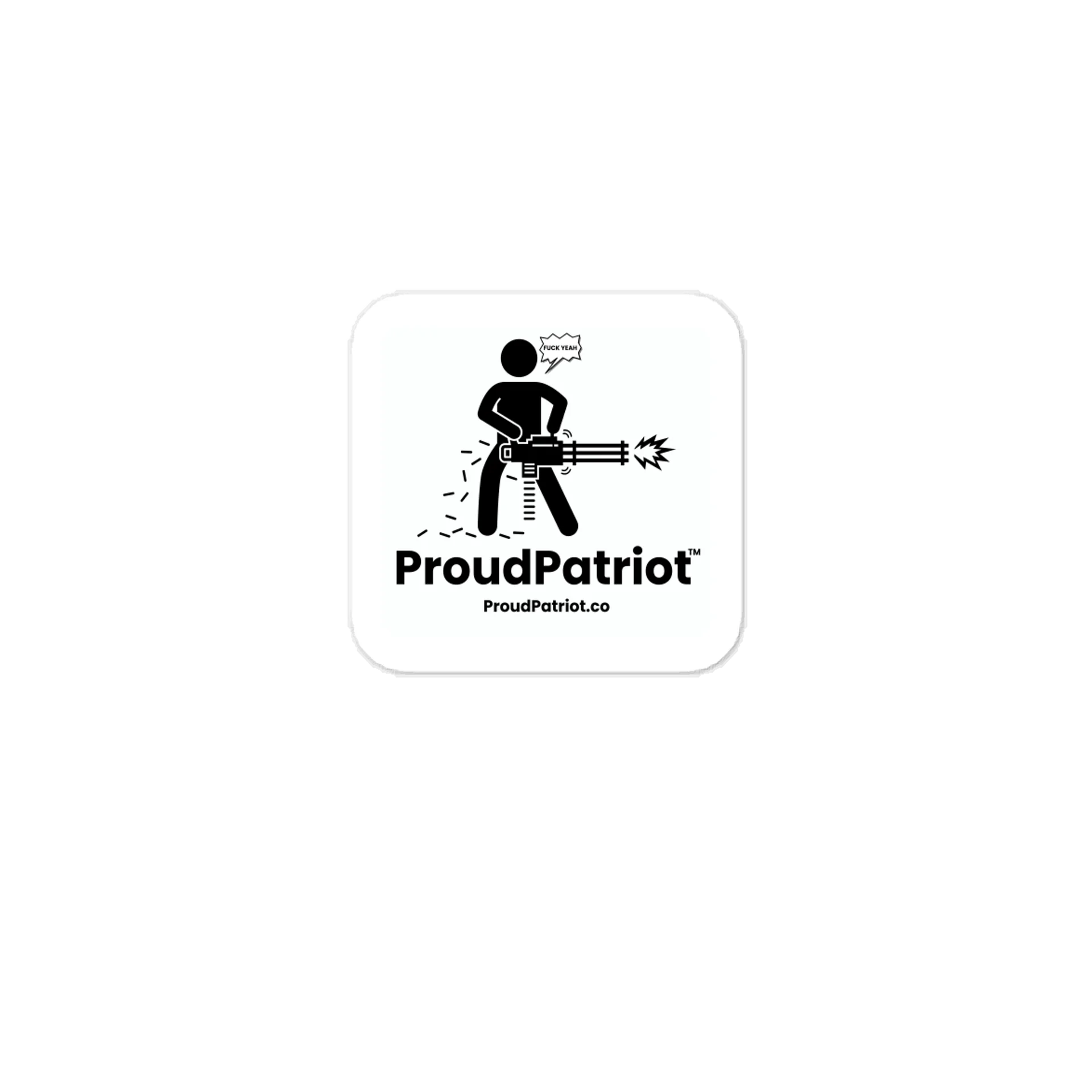 FUCK YEAH Vinyl Sticker product image (1)