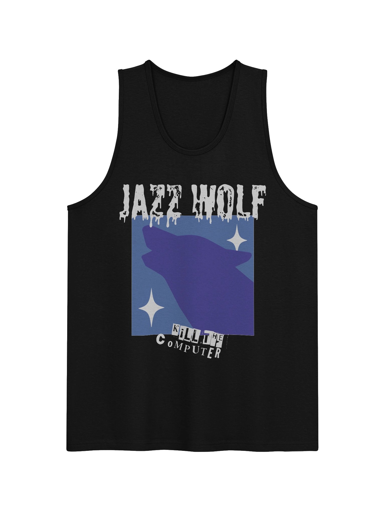 Jazz Wolf Muscle Tank product image (1)