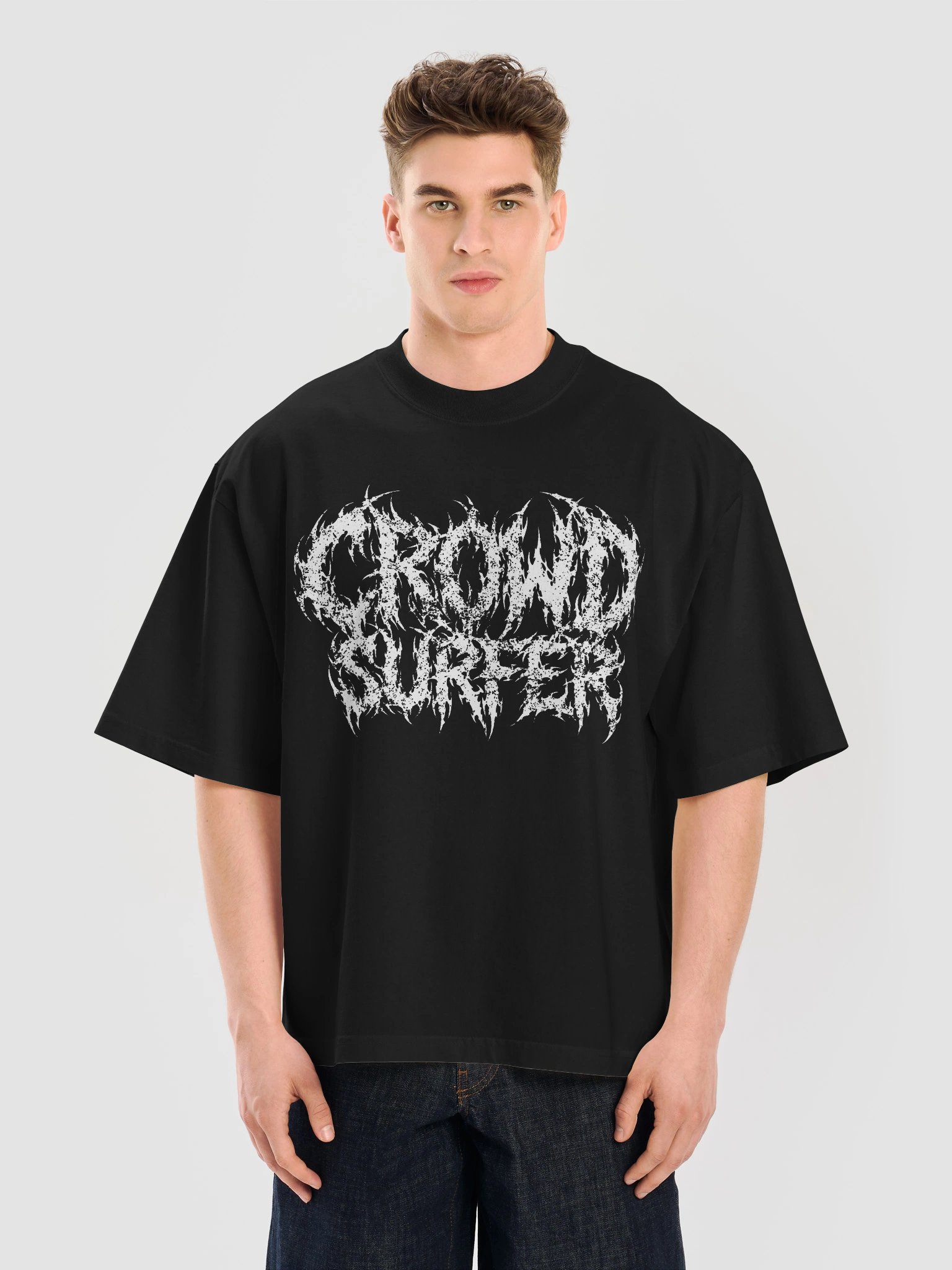 CROWD SURFER — Heavyweight Metal T-Shirt product image (8)