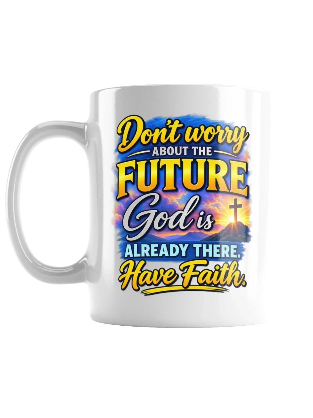 White Glossy Mug product image (3)