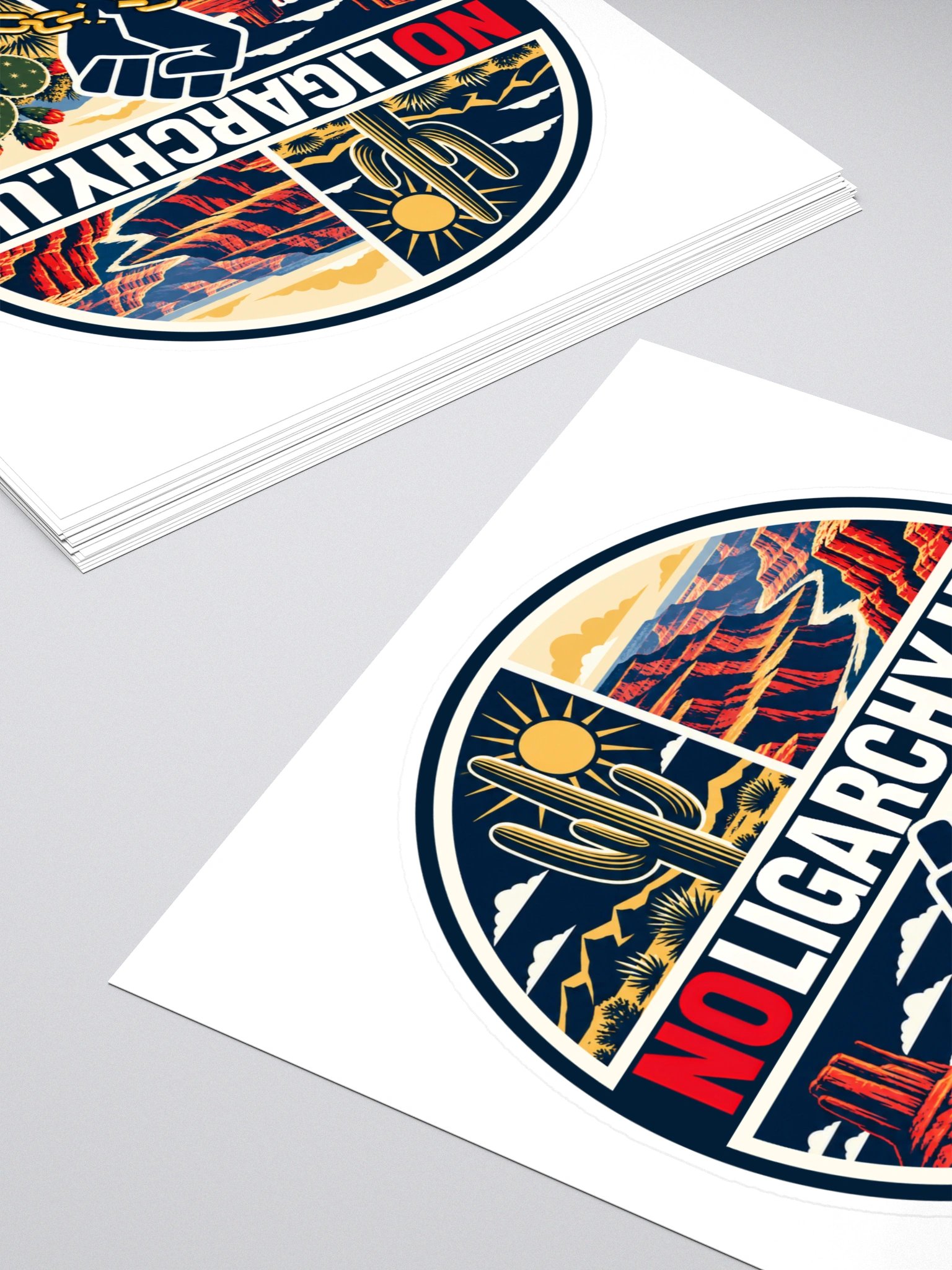 Arizona NOLIGARCHY.US sticker product image (4)