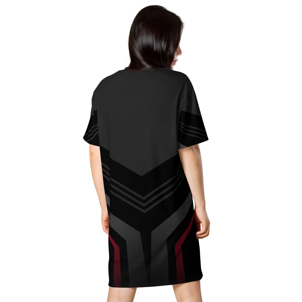 All-Over Print T-Shirt Dress product image (2)
