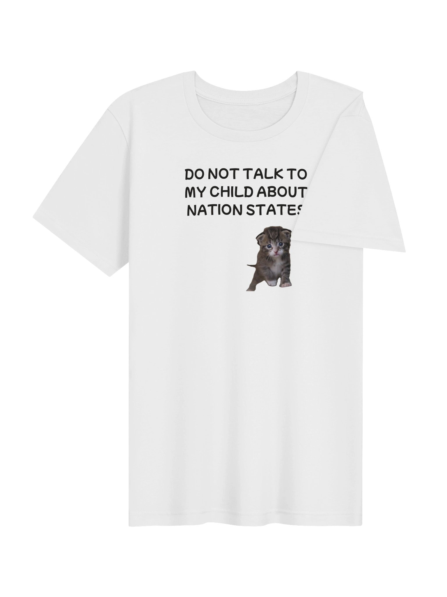 Don't talk to my child about nation states supersoft t-shirt product image (94)