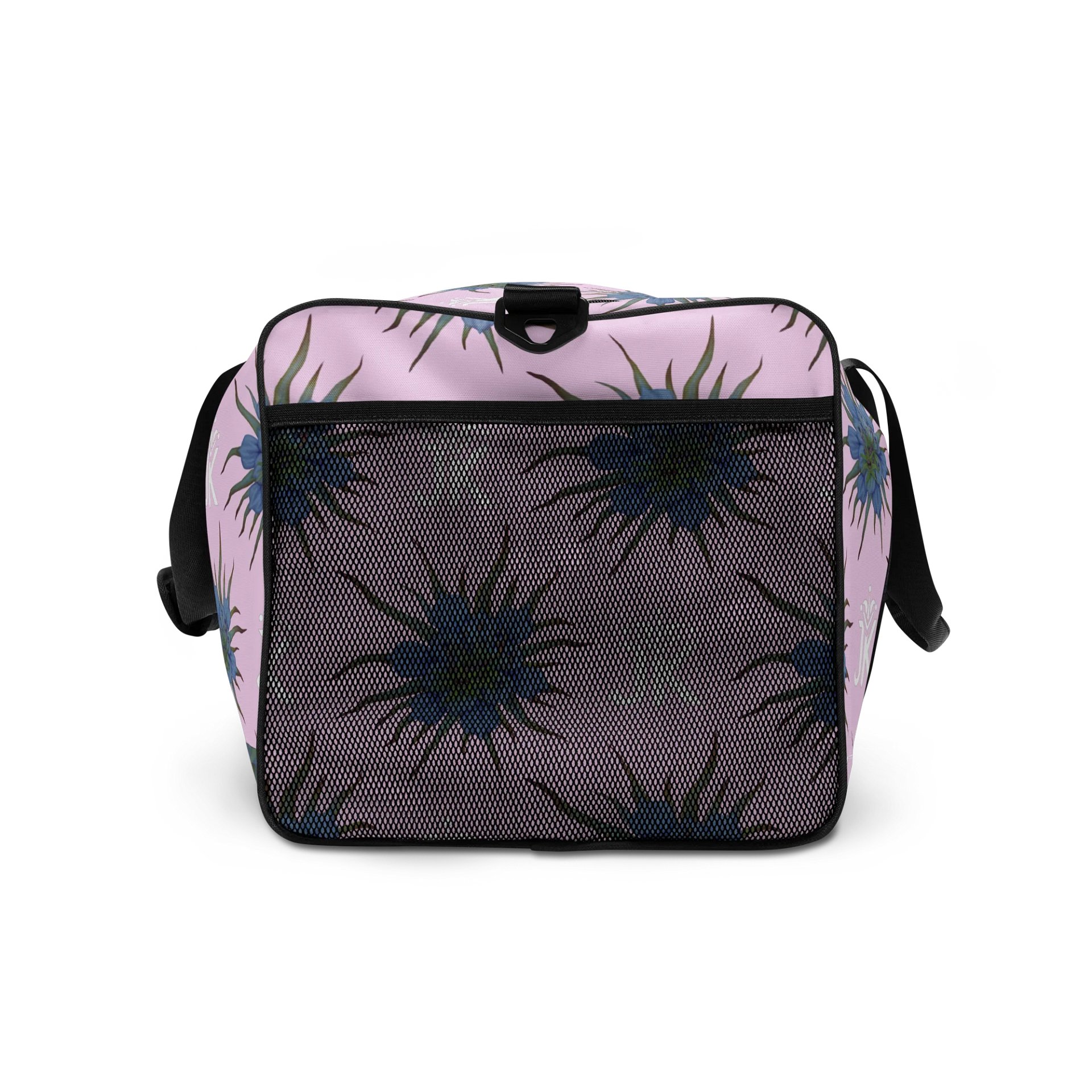 Floral Fiend Pink Duffel Bag product image (7)