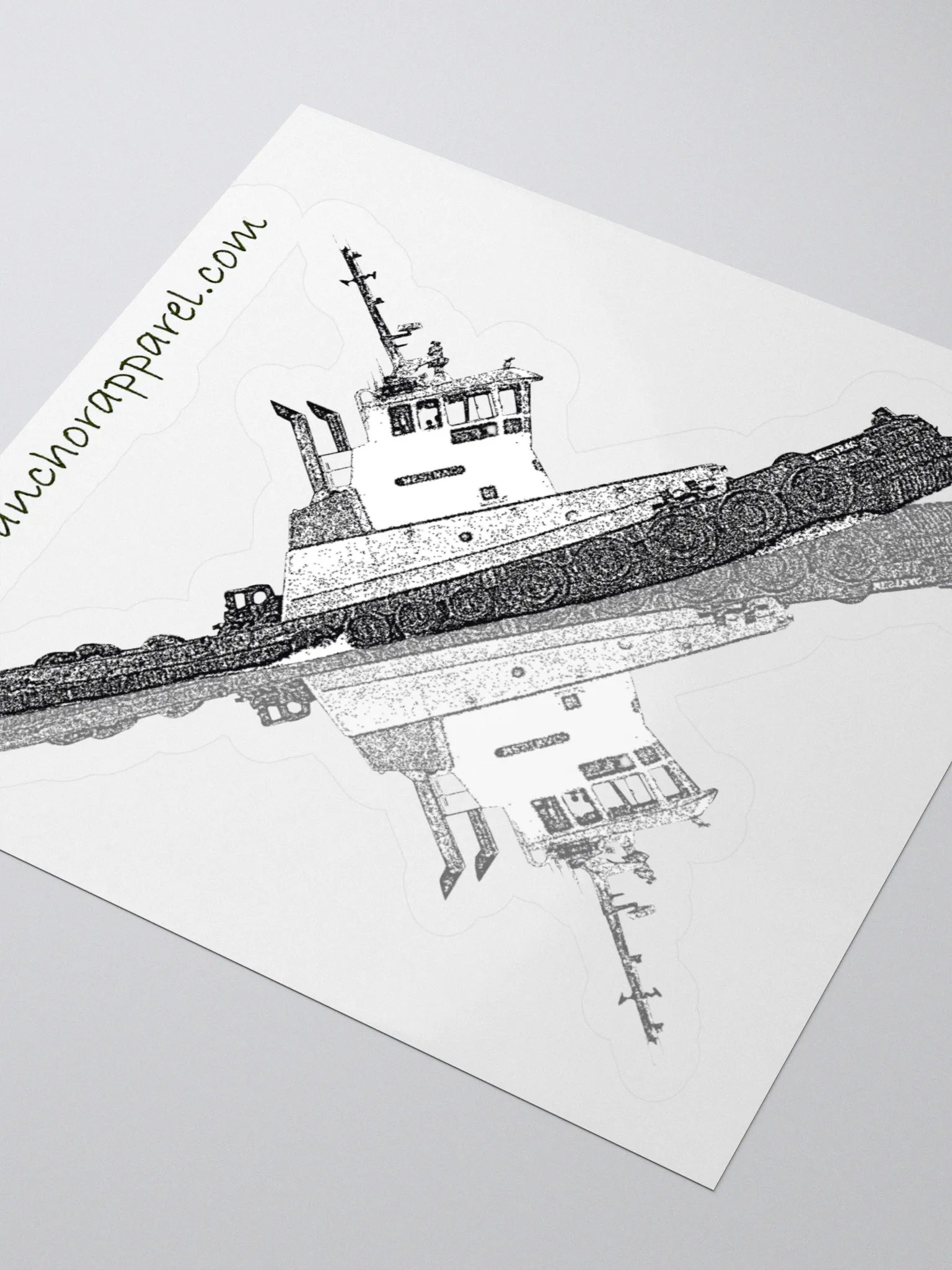 Westrac tug Kiss Cut Stickers product image (10)