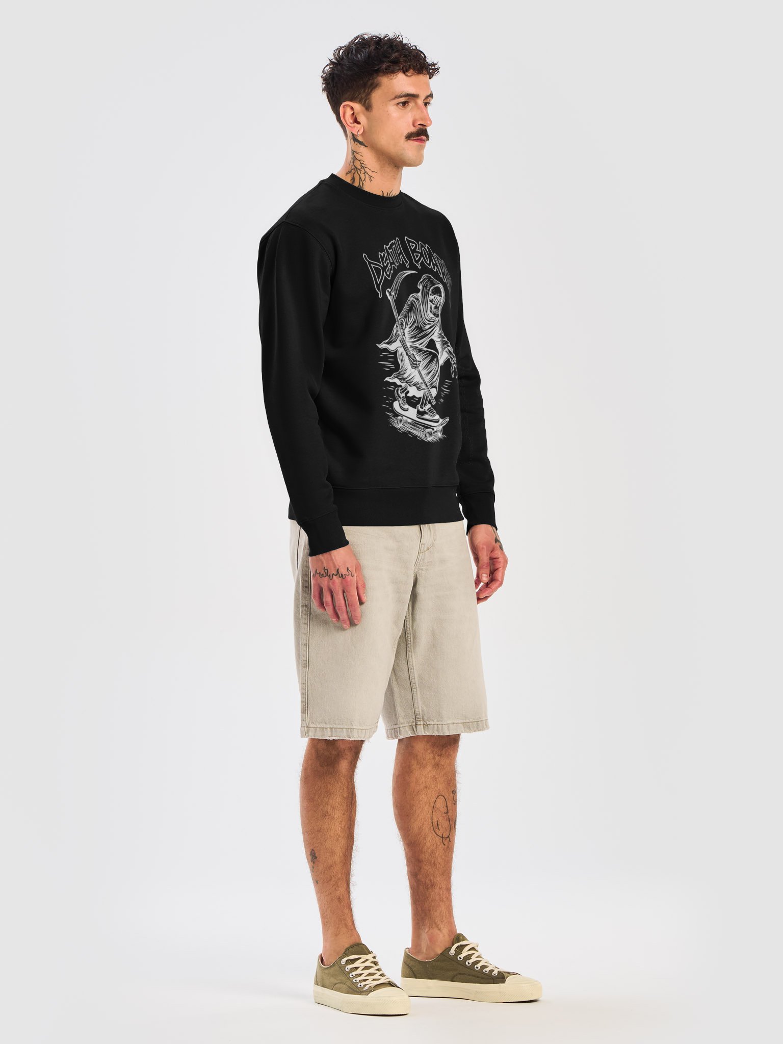 Death Board Skate Reaper Crewneck product image (7)