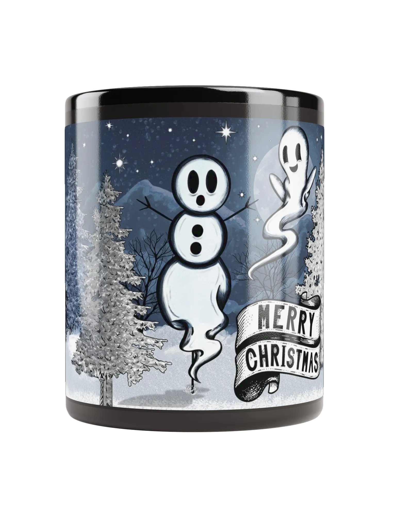 The Snowghost Christmas Mug product image (6)
