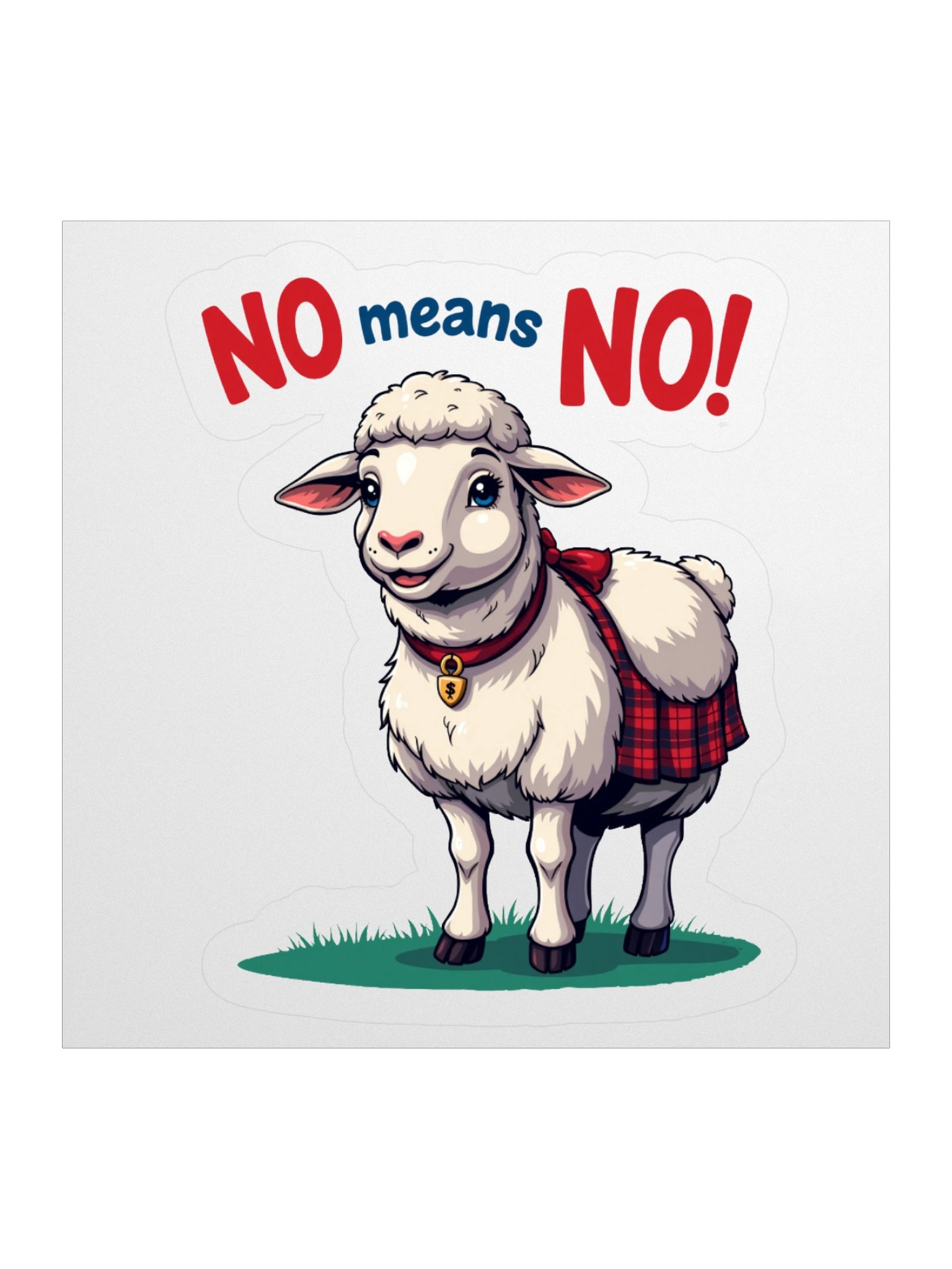 Empowerment Sheep Kiss Cut Stickers product image (2)