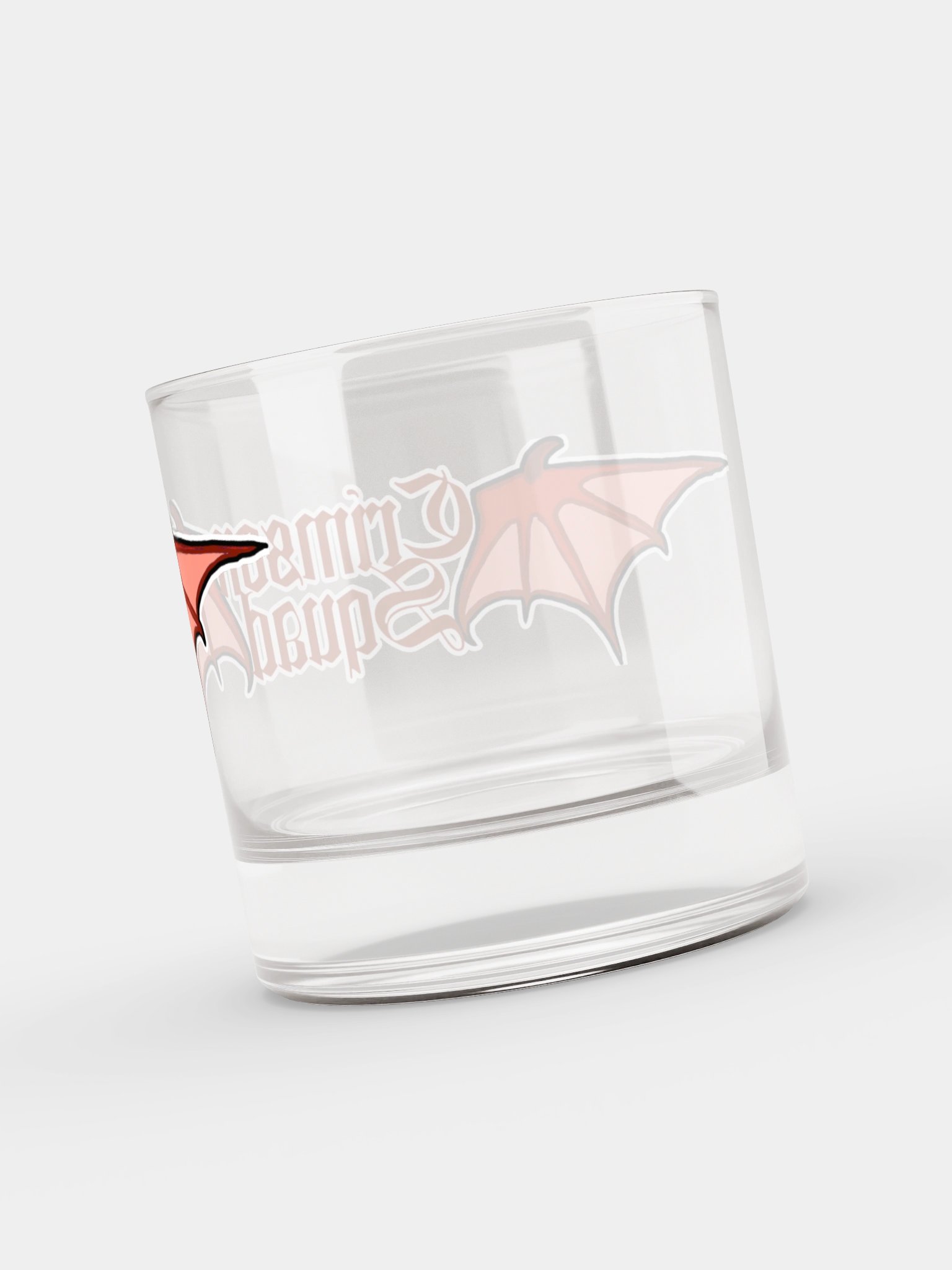 Crimson Squad Rocks Glass product image (8)