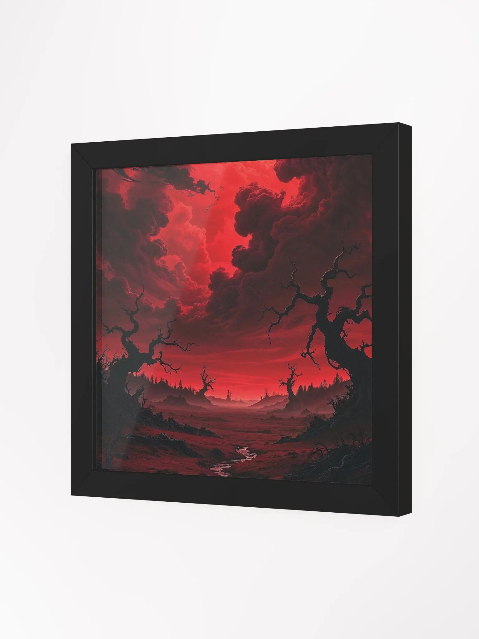 Crimson Apocalypse Framed Print product image (17)