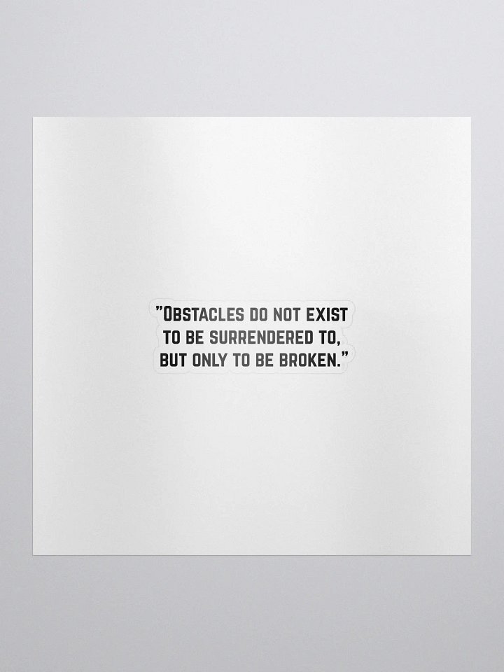 Motivational Quote Stickered product image (1)