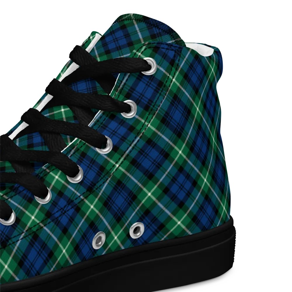 Lamont Tartan Men's High Top Shoes product image (12)