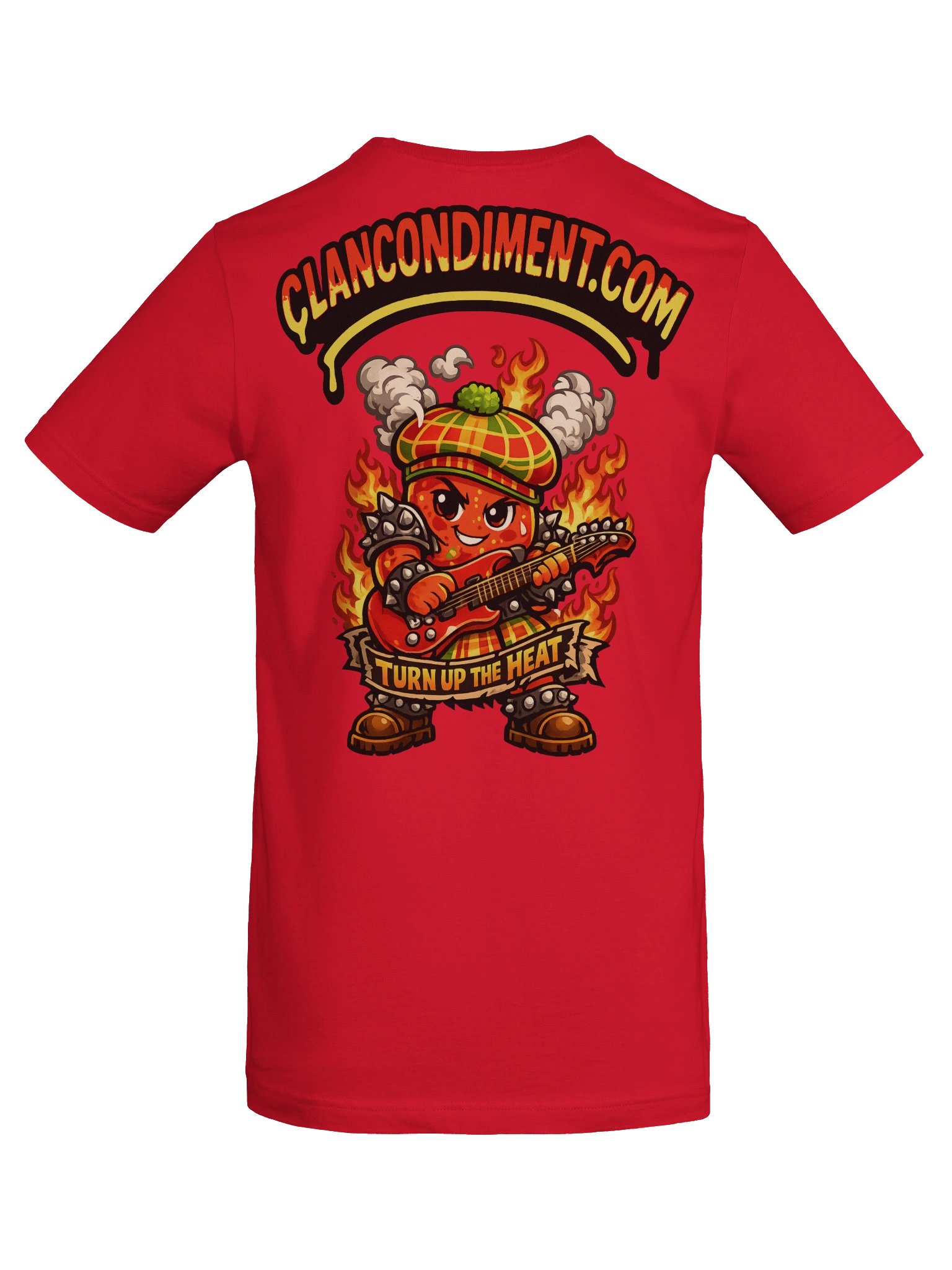Clan Condiment — Hot Salsa Guitar Slayer Tee product image (3)