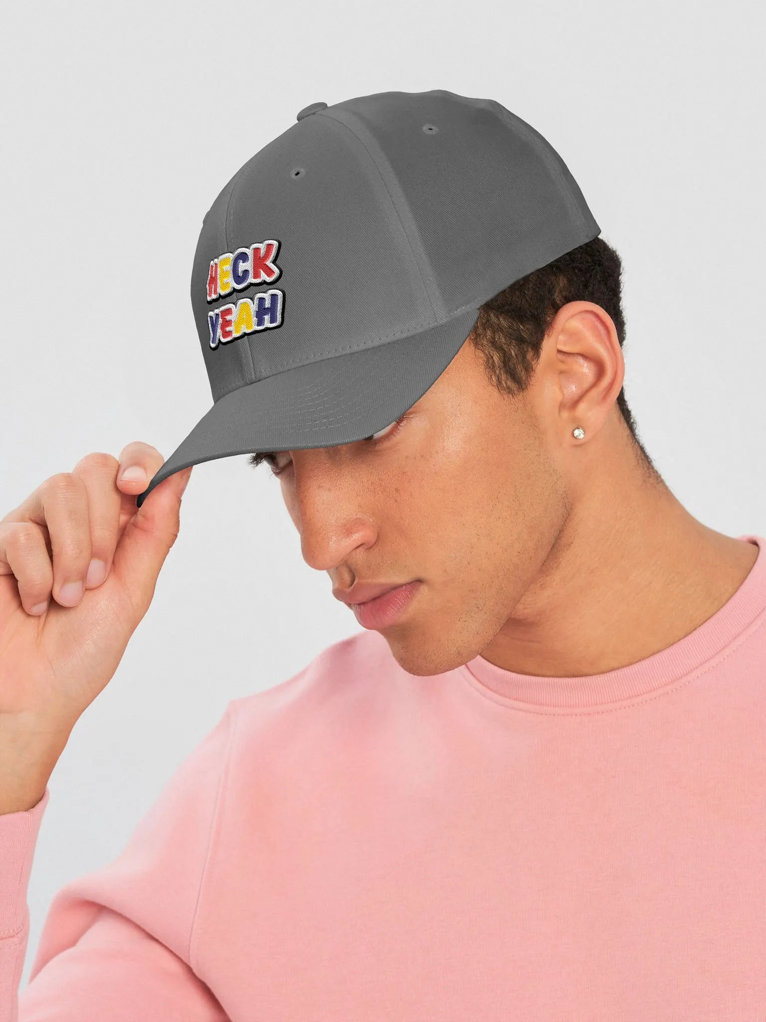 HECK YEAH - Cap (with colored lettering) product image (6)