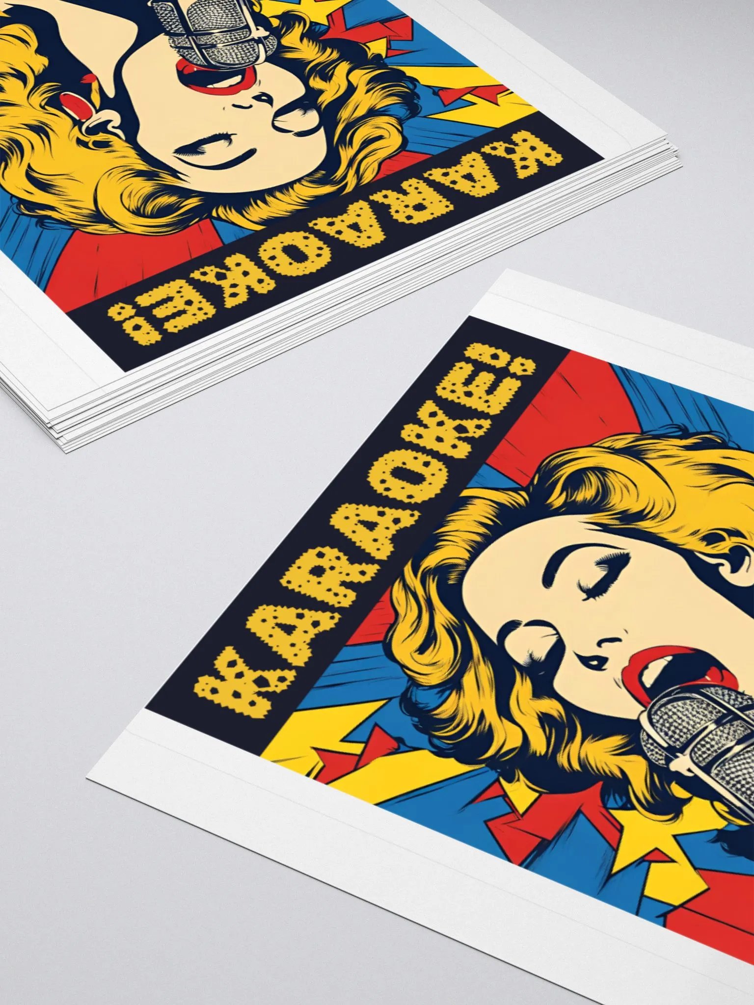 Passionate Pop Art Karaoke Stickers product image (11)
