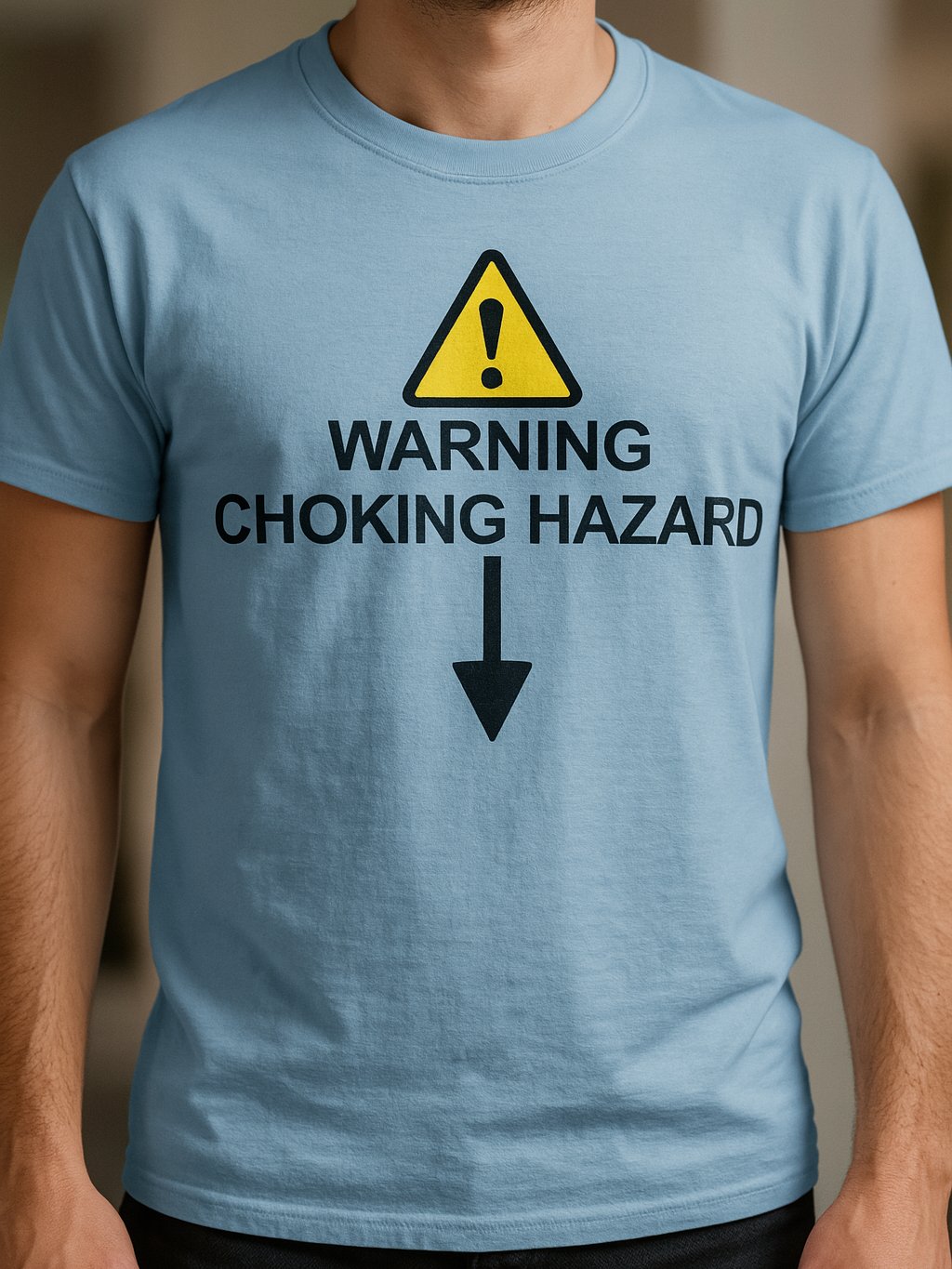 Warning Choking Hazard Shirt product image (3)