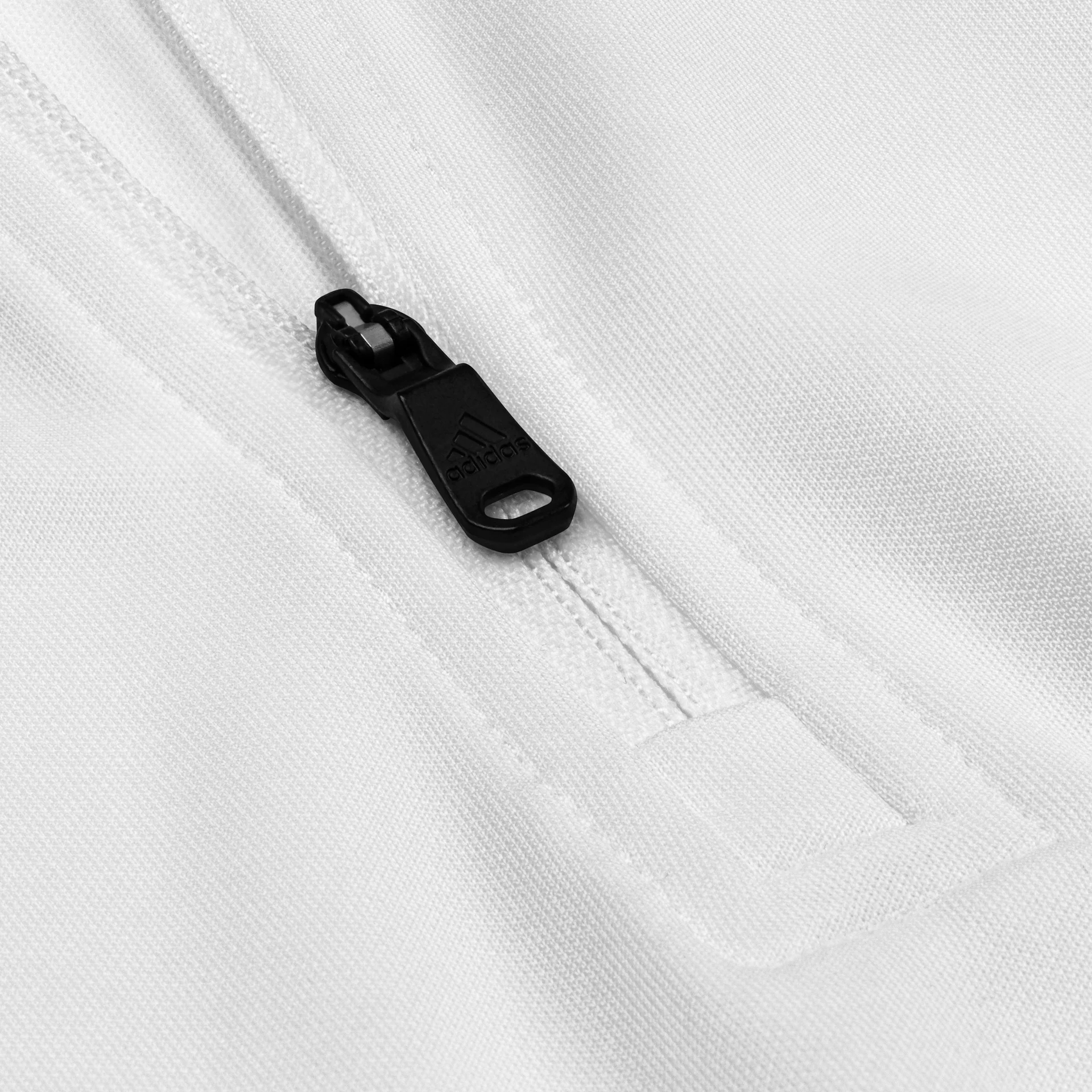 White Adidas Quarter Zip product image (8)
