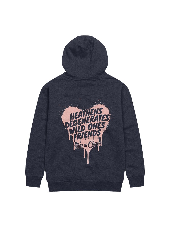 Heathens, Degenerates, Wild Ones, and Friends Hoodie - Pink product image (9)