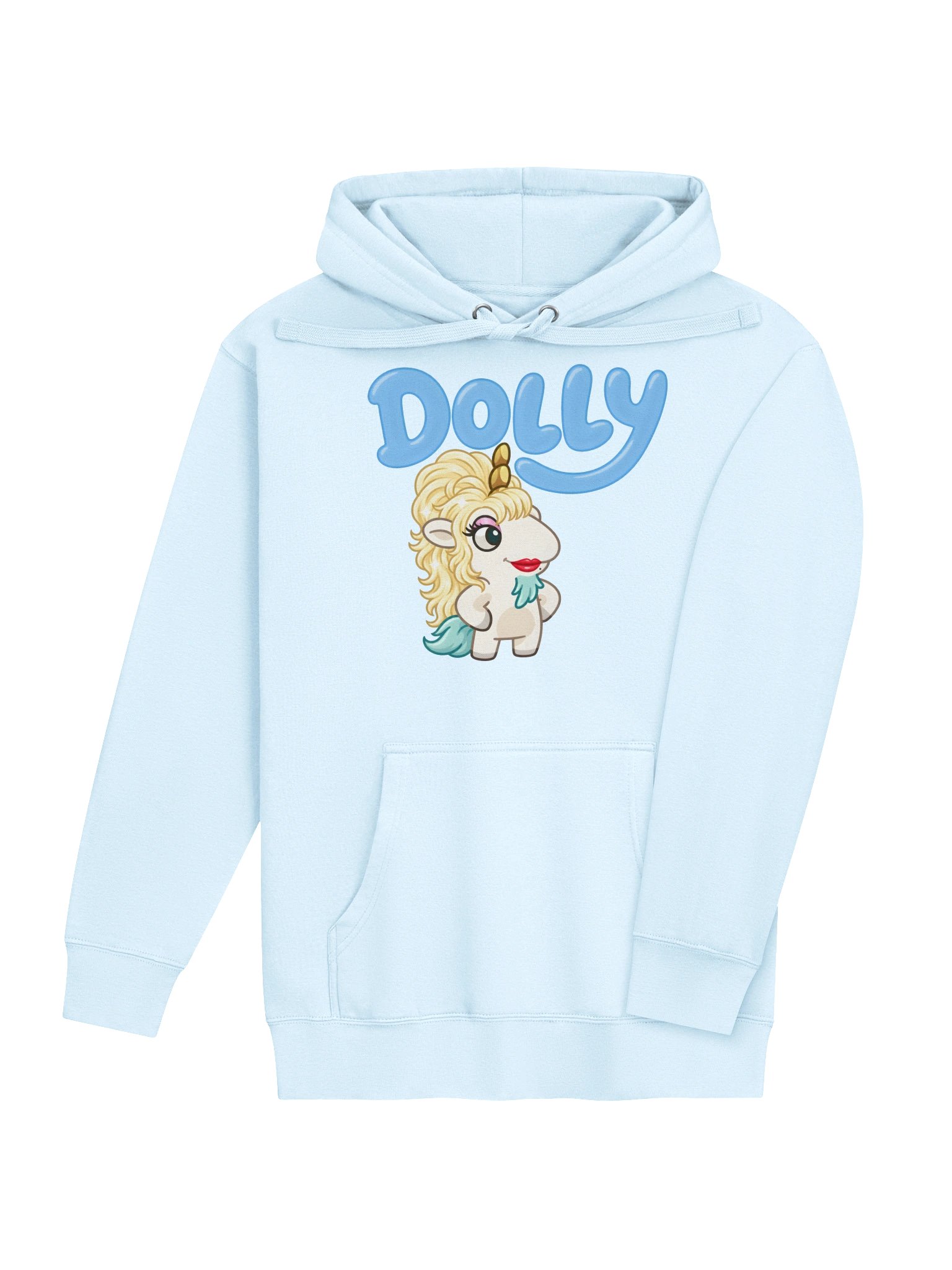 Dolly Unicorse Mashup Shirt & Hoodie | Bluey x Dolly Parton Parody product image (46)