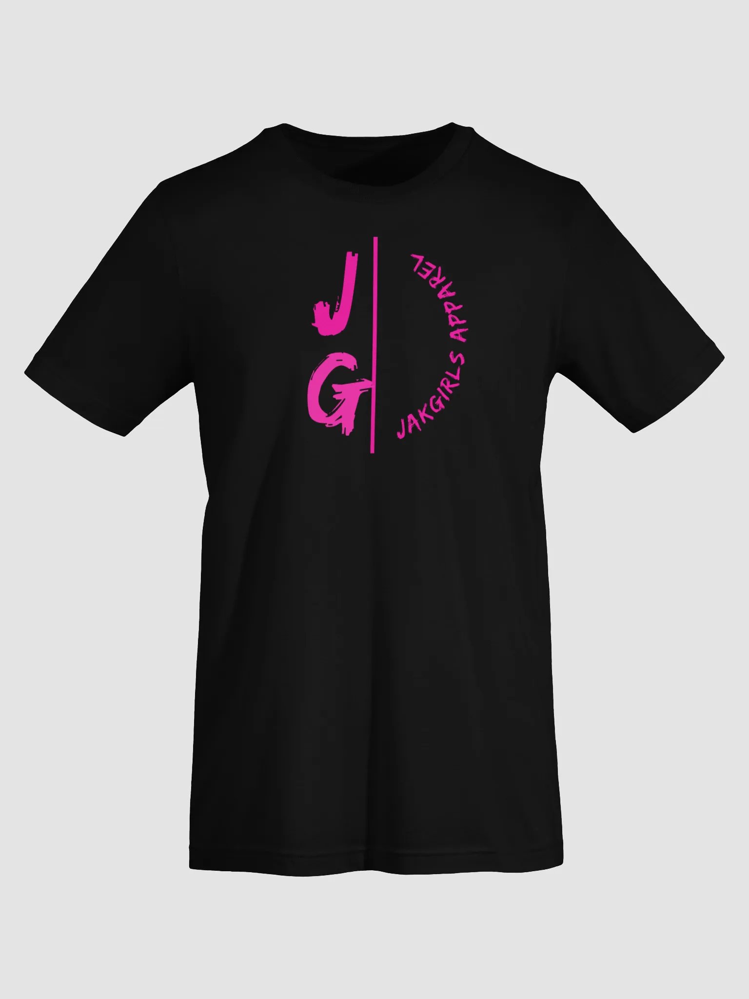 JAK GIRLS Stylized T-Shirt (Pink Logo) product image (7)