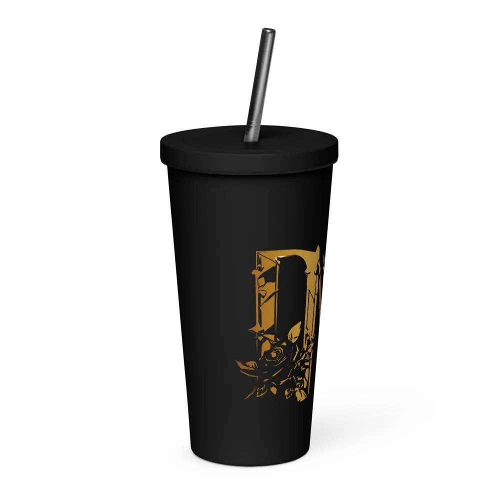 DM Insulated Tumbler w/ Straw product image (4)