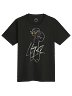 LTZKE Beanie Peace Sign Minimalist Lineart T-Shirt