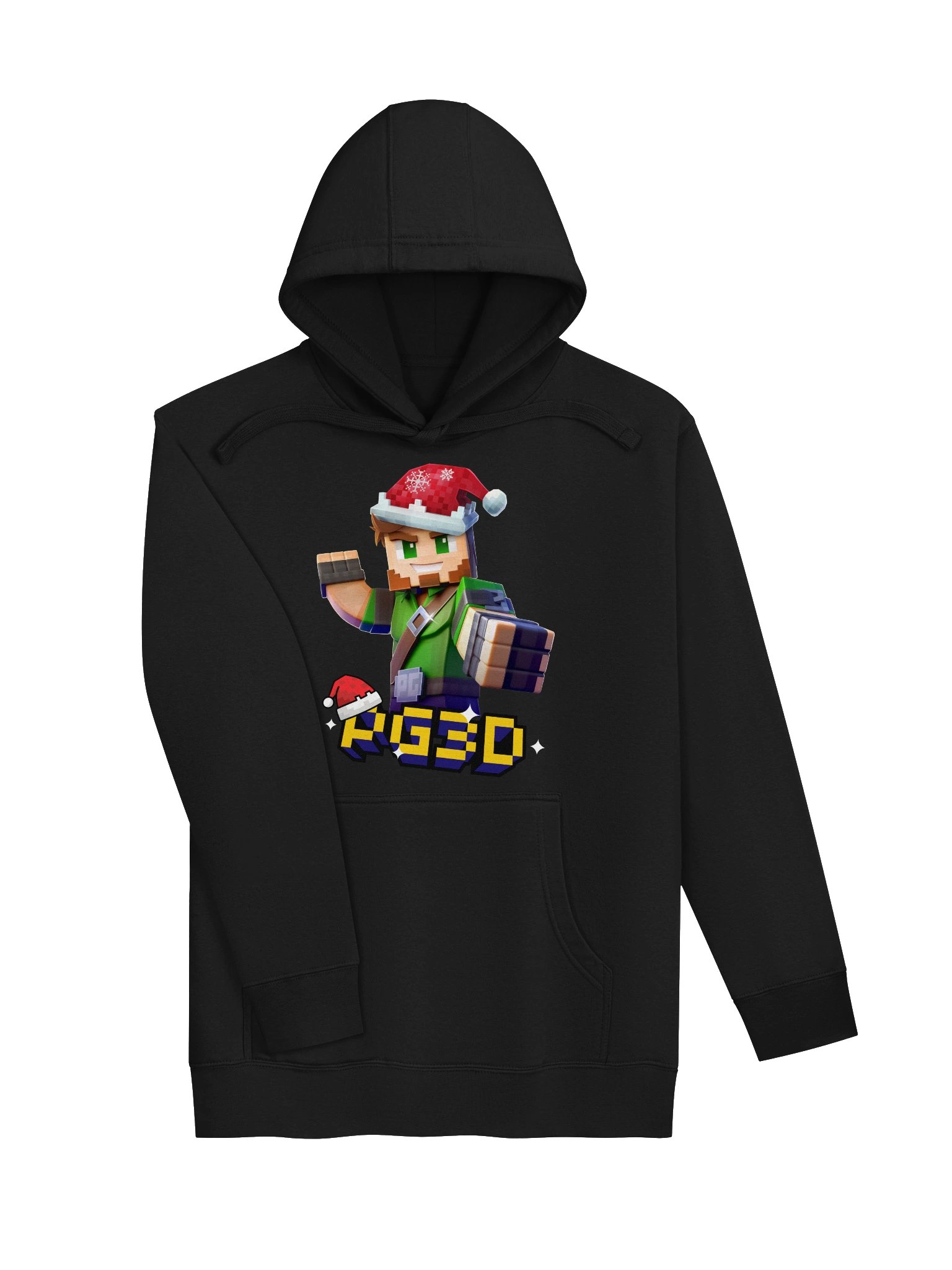 Holiday Pixel Man Hoodie product image (17)