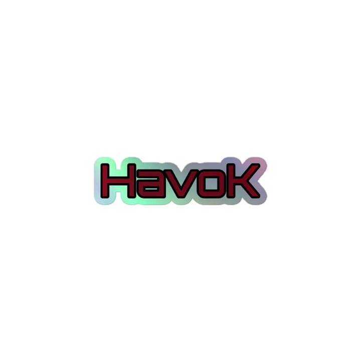 Holographic HavoK Sticker product image (1)