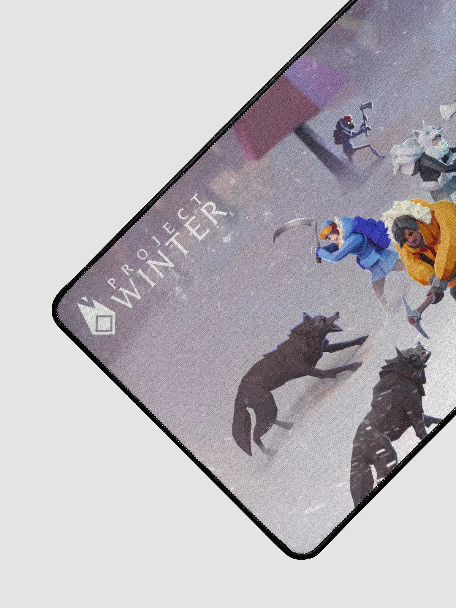 Wolf Scene Desk Mat product image (1)