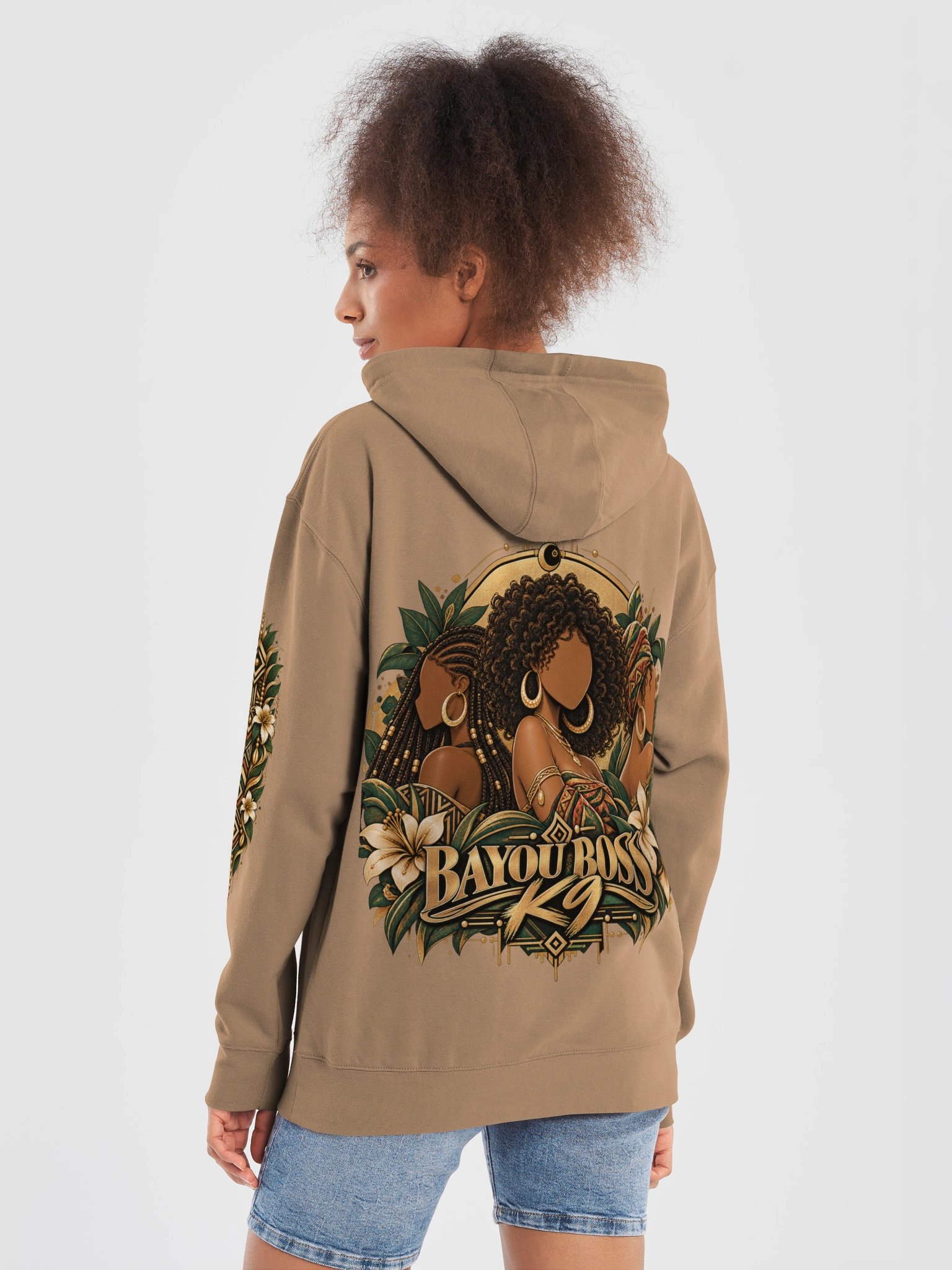 Young Lady Premium Graphic Hoodie product image (6)