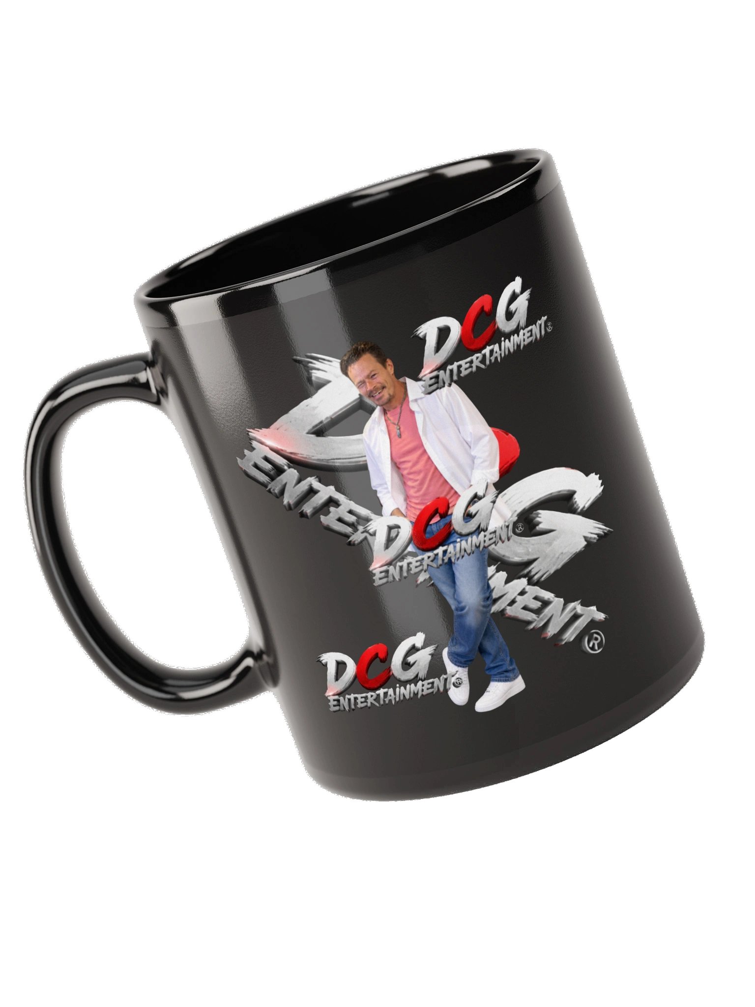 Denny Cool – DCG Entertainment® 11 oz Black Ceramic Mug product image (5)