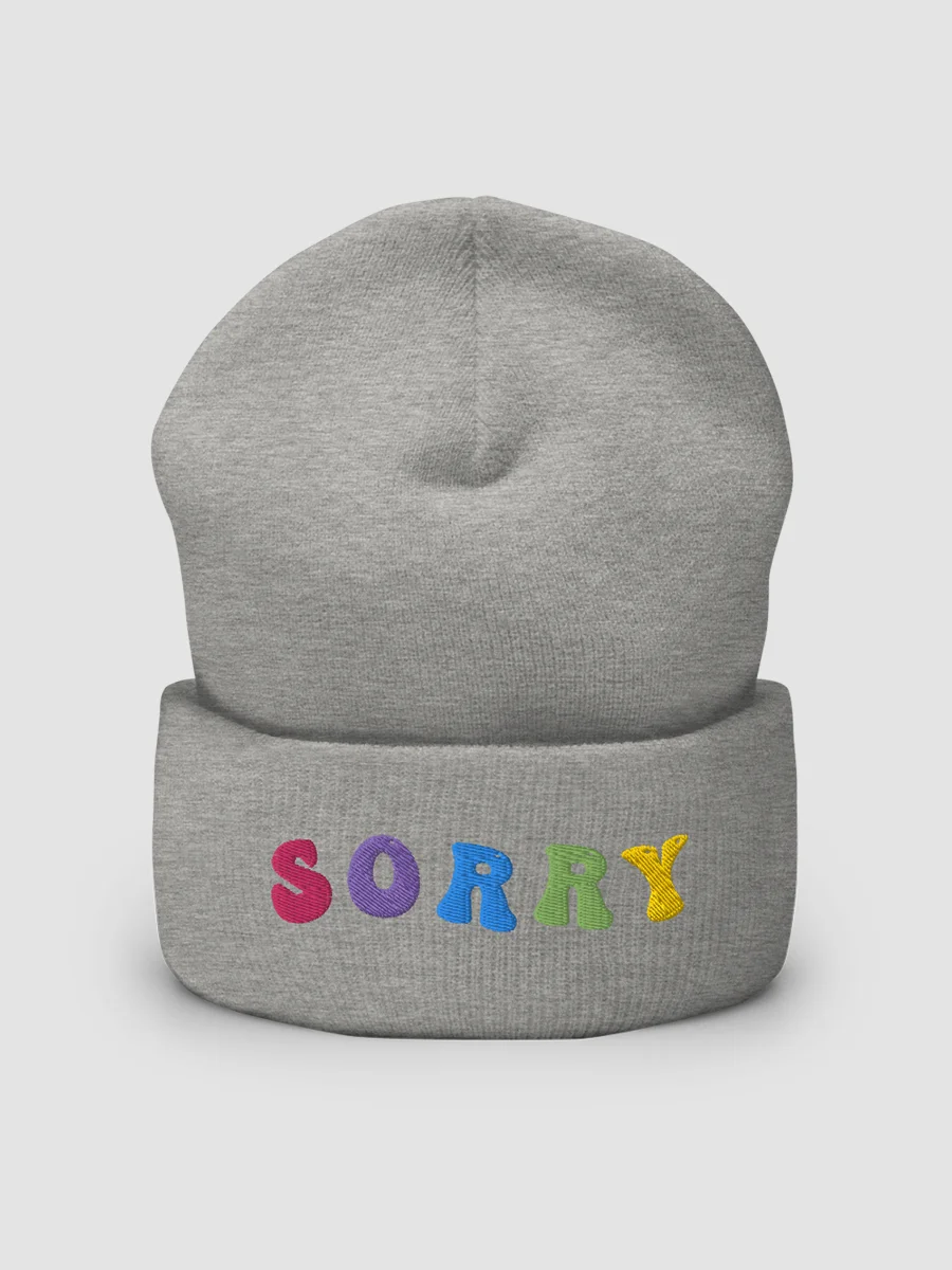 Sorry Beanie product image (2)