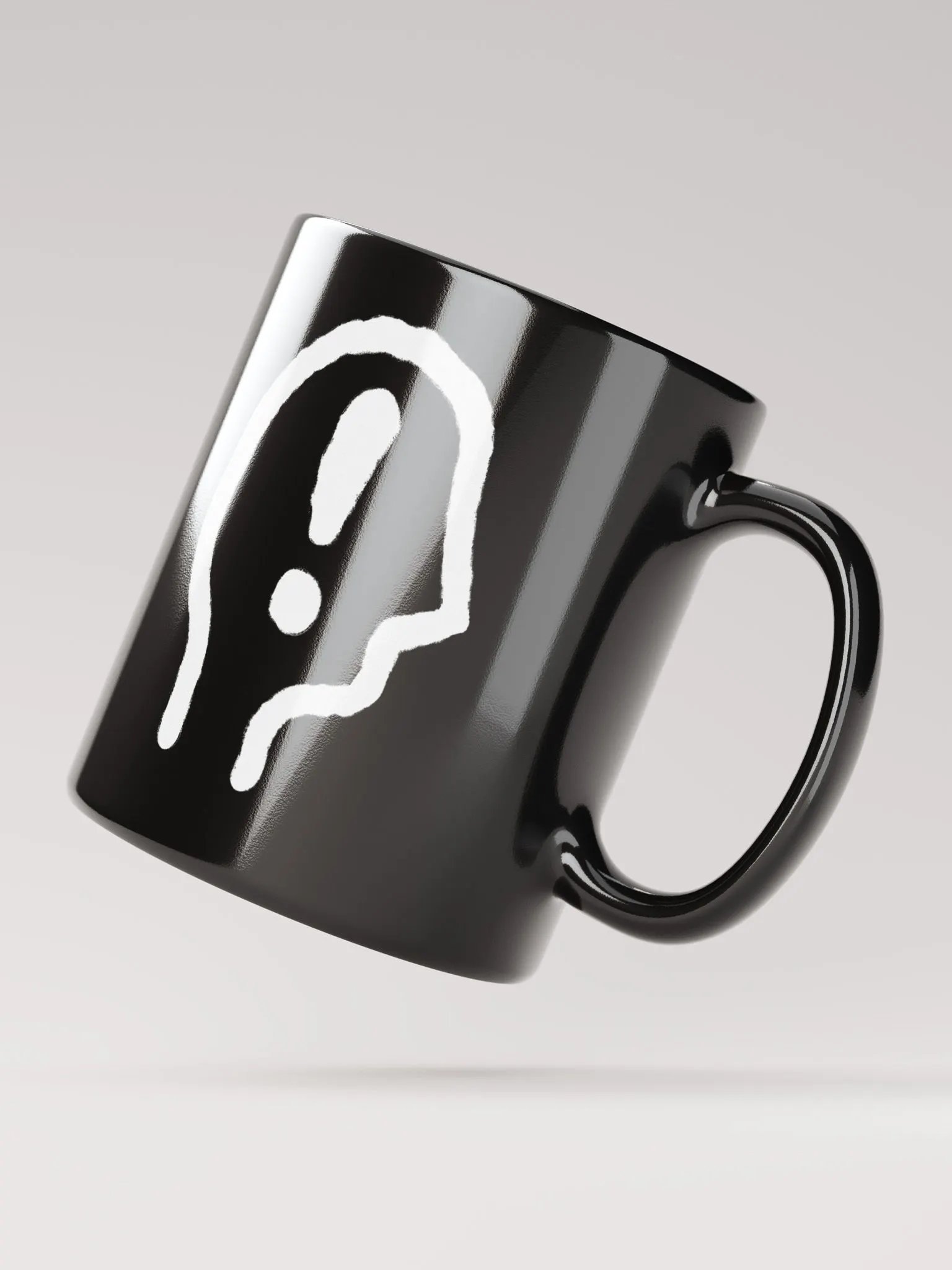 EXCLAIMING MENTALLY (white design) coffee mug product image (5)