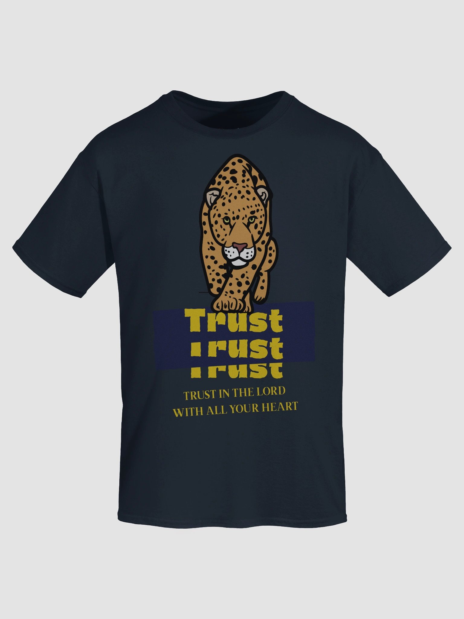 Trust in the Lord Leopard Graphic Tee product image (7)