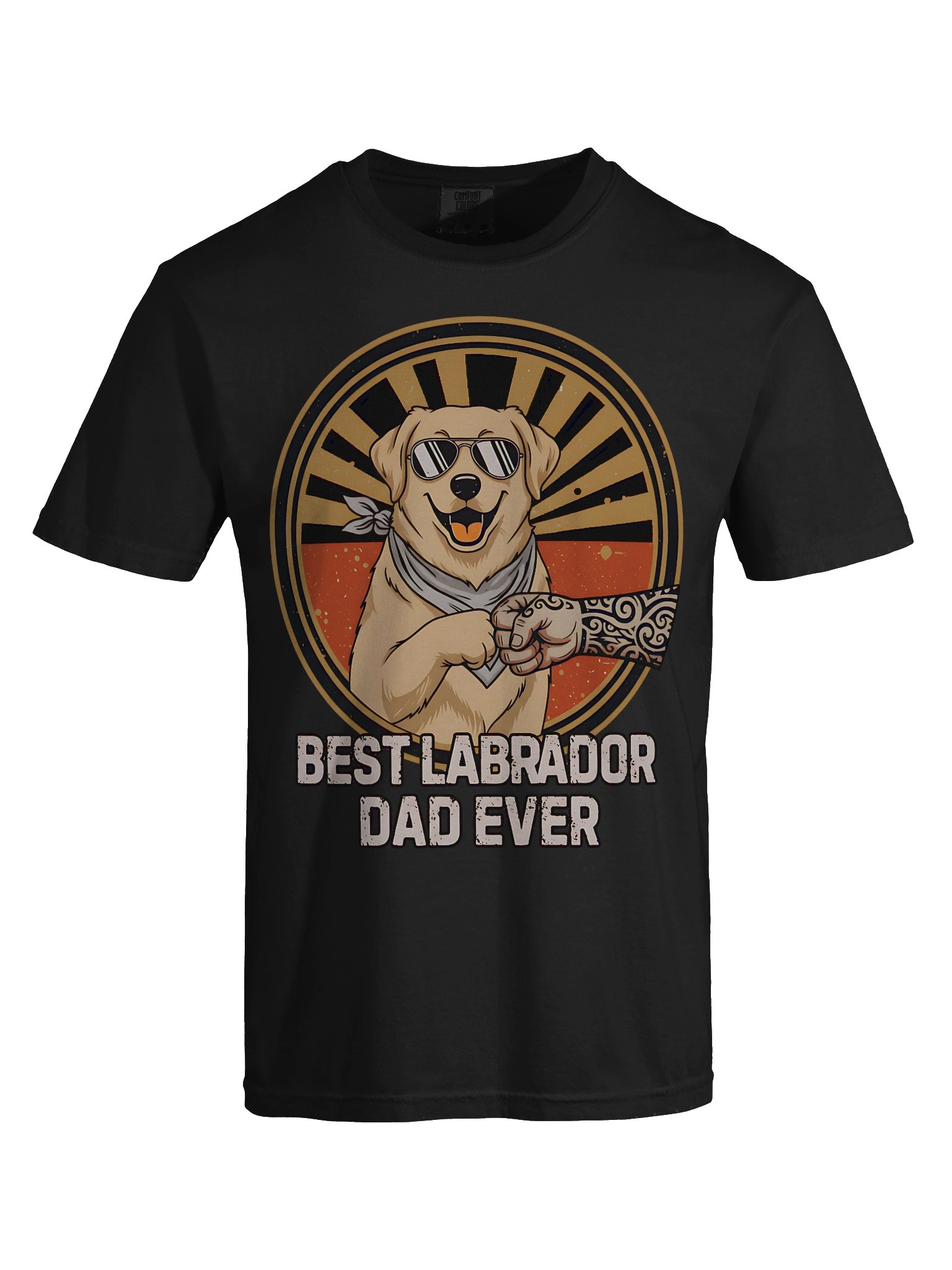 Best Labrador Dad Ever T-Shirt, Funny Dog Dad Shirt product image (7)