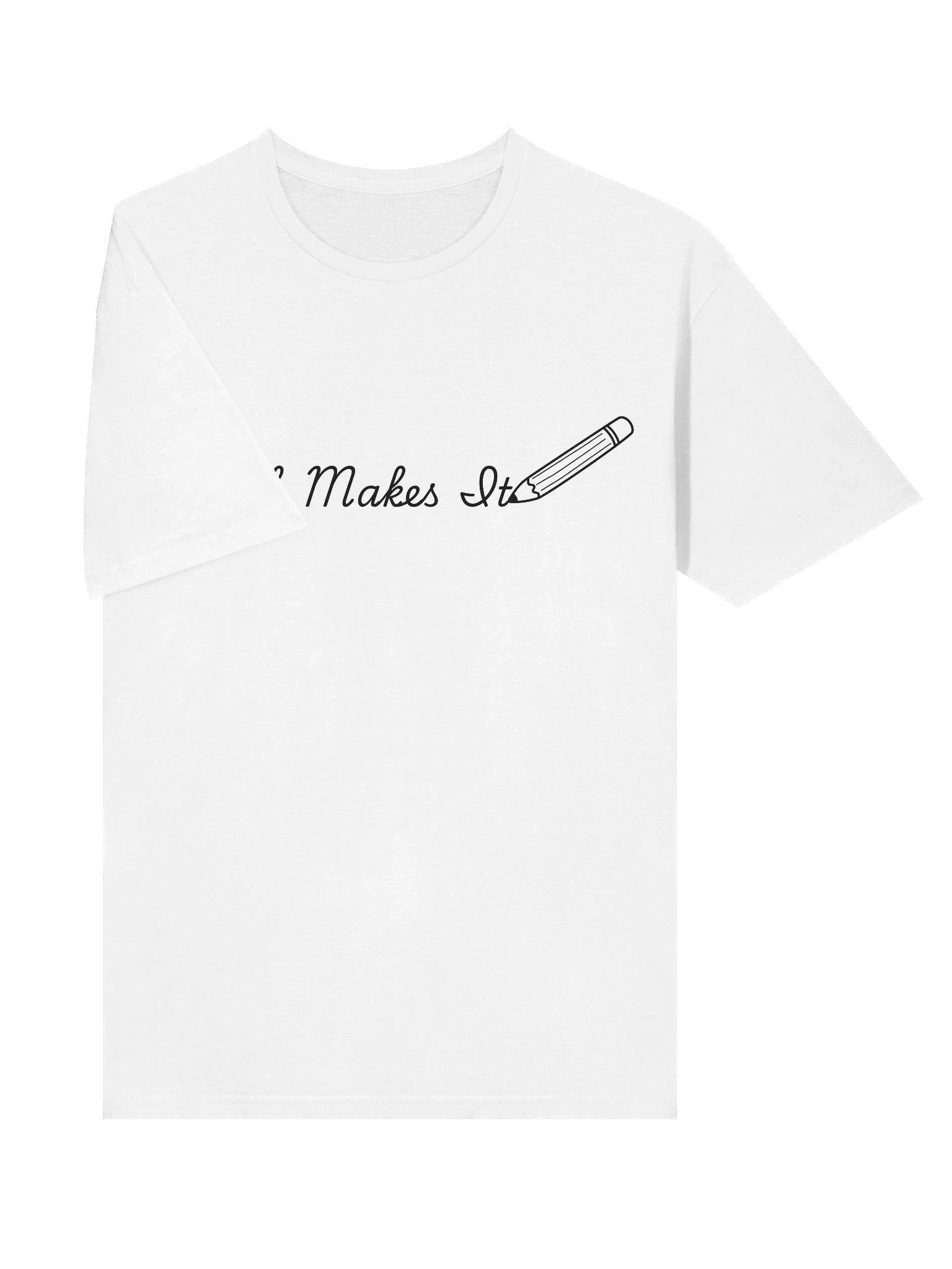 Micah Makes It Pencil Logo Unisex T-Shirt product image (201)