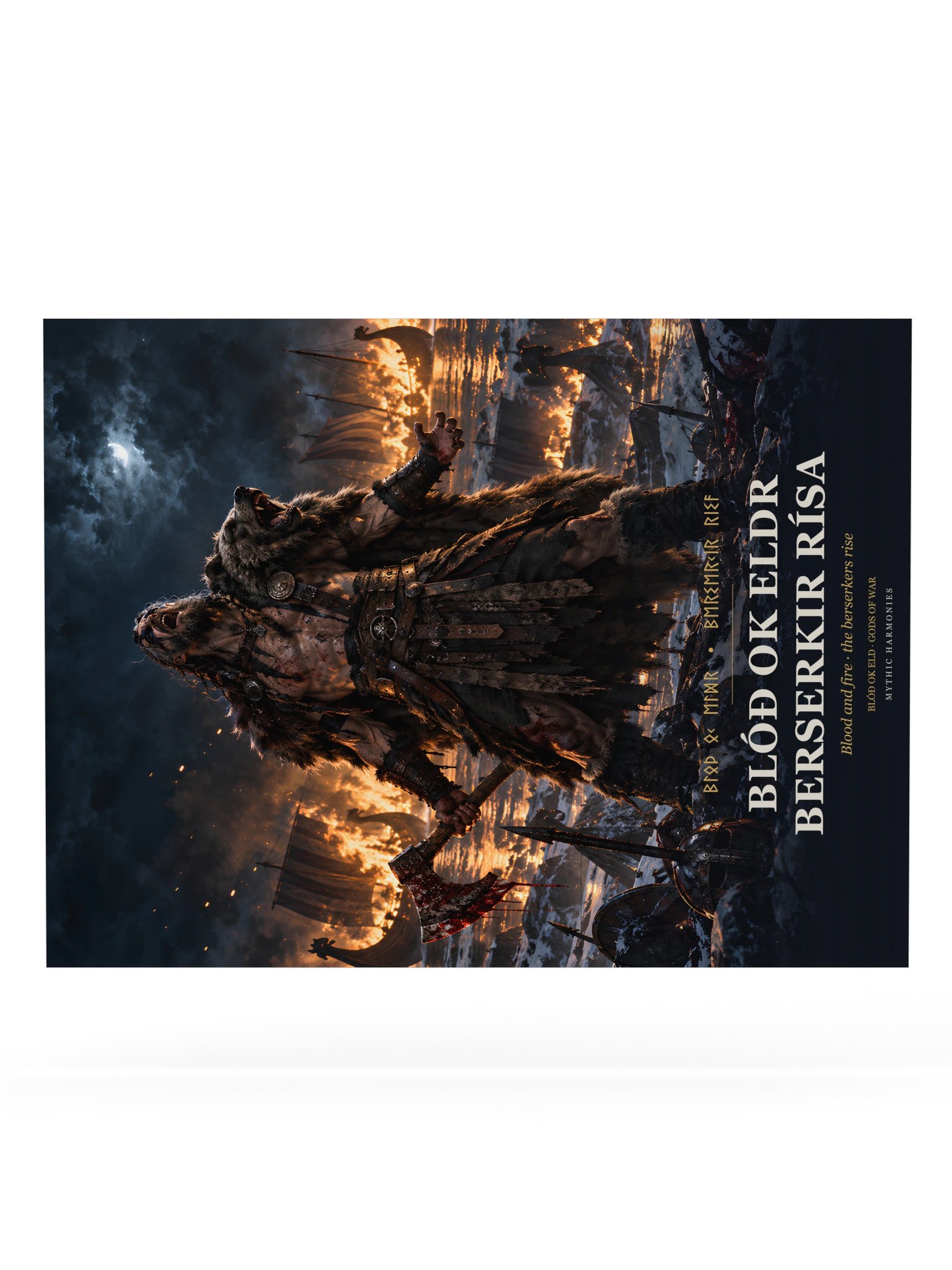 Blóð ok eldr — Gods of War Art Poster product image (11)