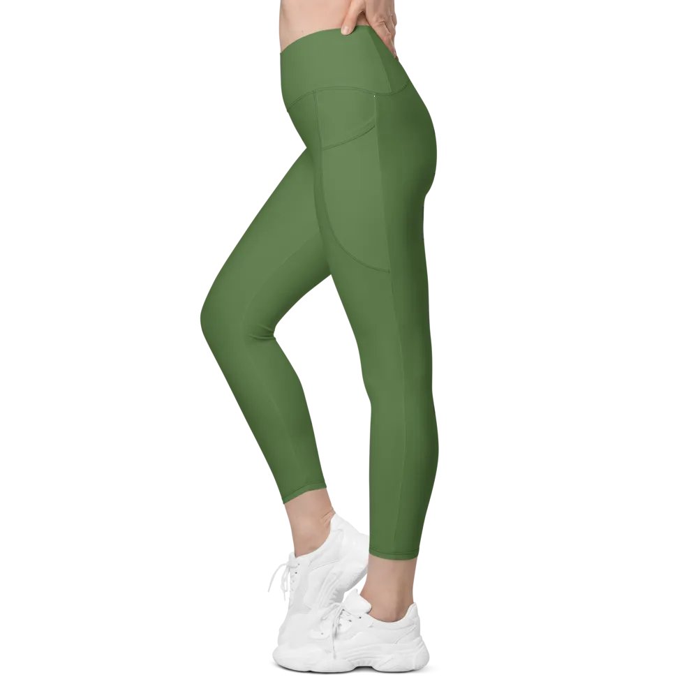 GeoFlex Crossover Leggings with Pockets product image (5)