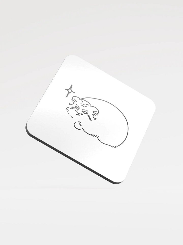 Grumpy Manul - Coaster product image (1)