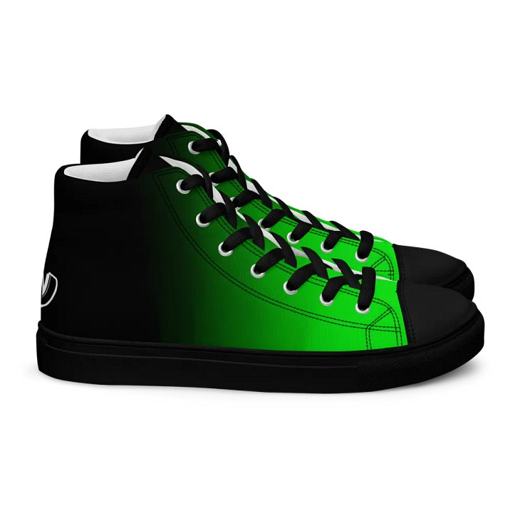 STRAIGHT VIBIN NEON COLOR FADE STYLE MEN'S CANVA SHOES product image (2)