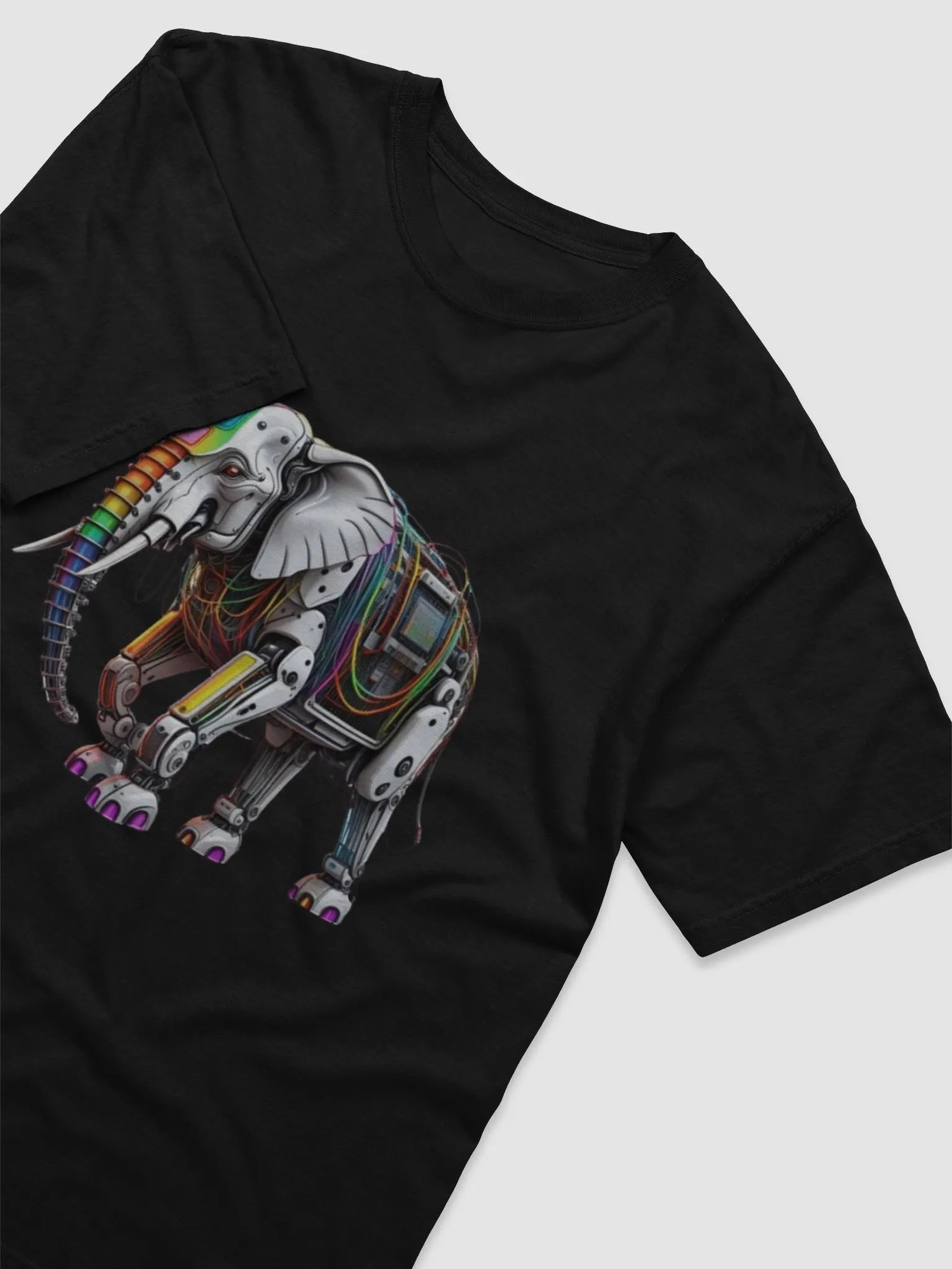 Elephant Robot T Shirt product image (11)