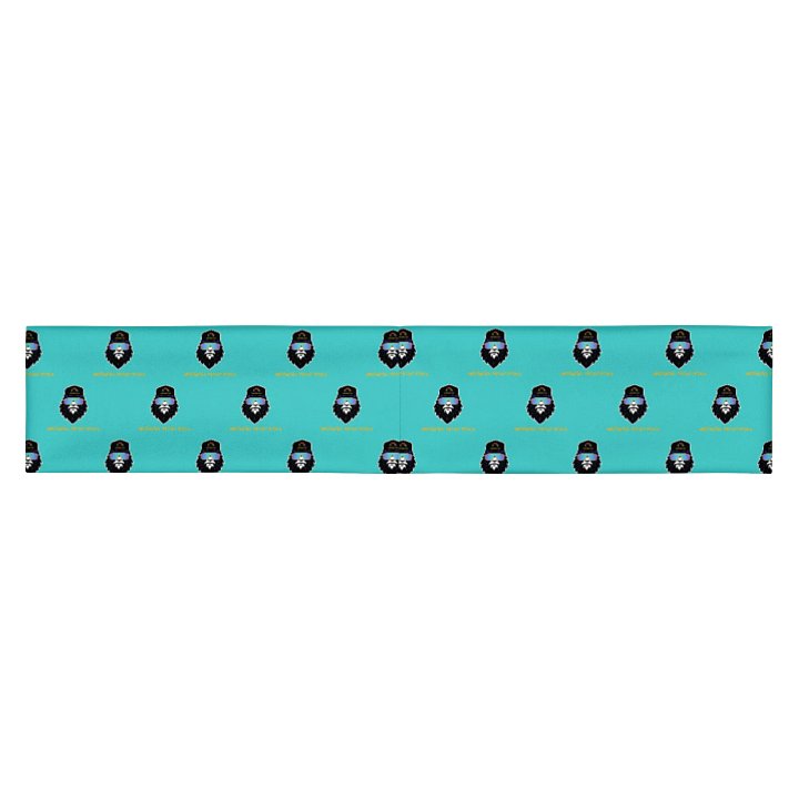 Destination Bigfoot Bronco Monogram Bigfoot Logo Headband (Dark Turquoise) product image (2)