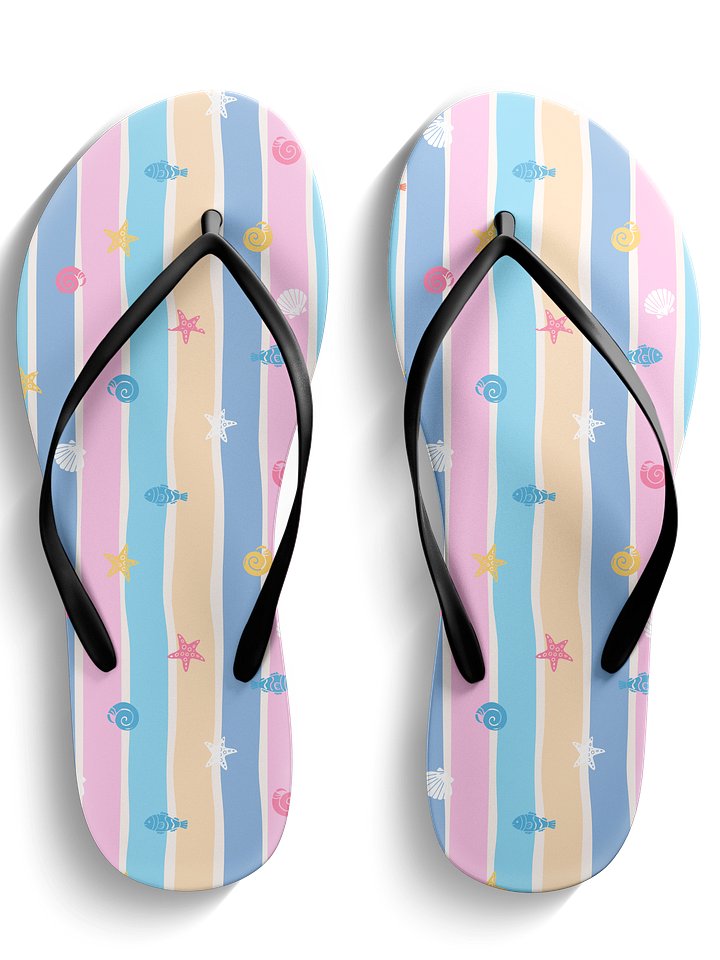 Seaside Serenity Flip-Flops product image (1)