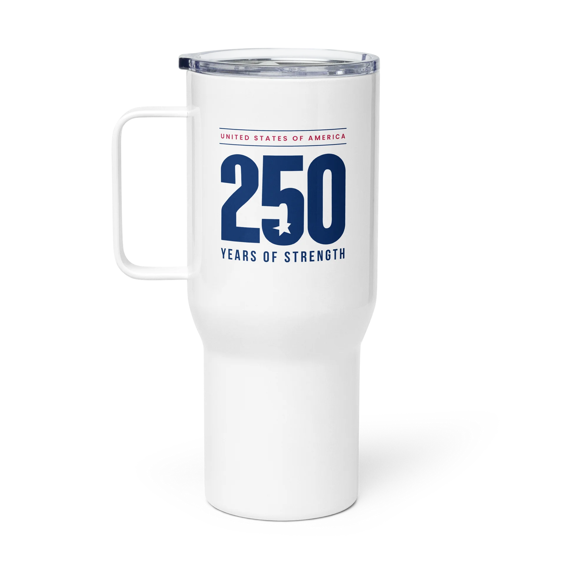 250 Years of Strength Travel Mug product image (1)