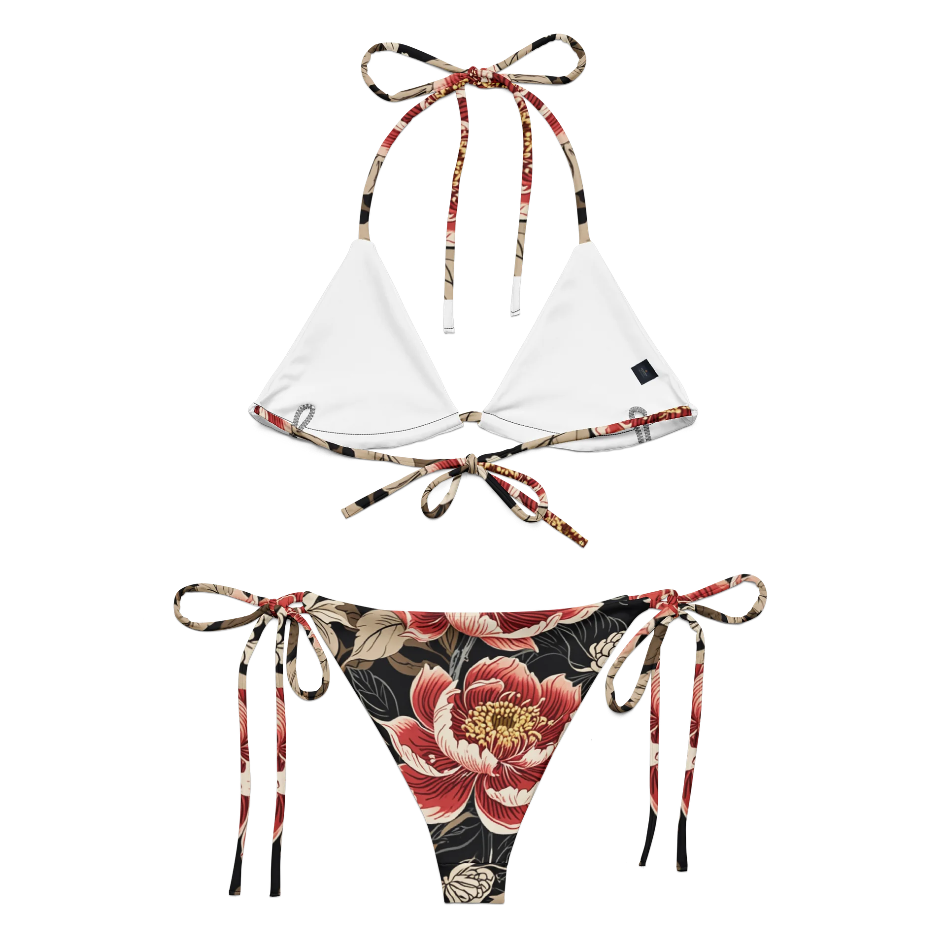 The Midnight Bloom String Bikini SET product image (1)